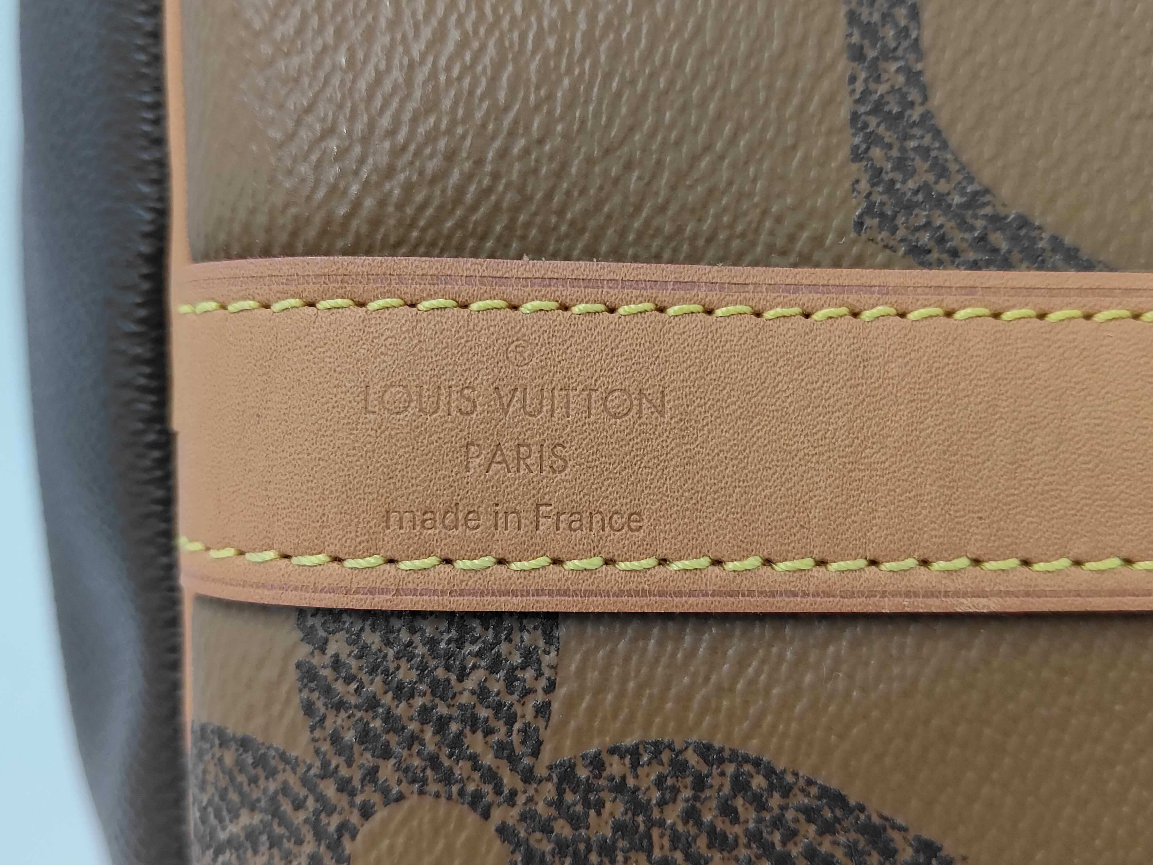 LV Keepall Bandoulière 50 Reverse Boston Bag — view 8