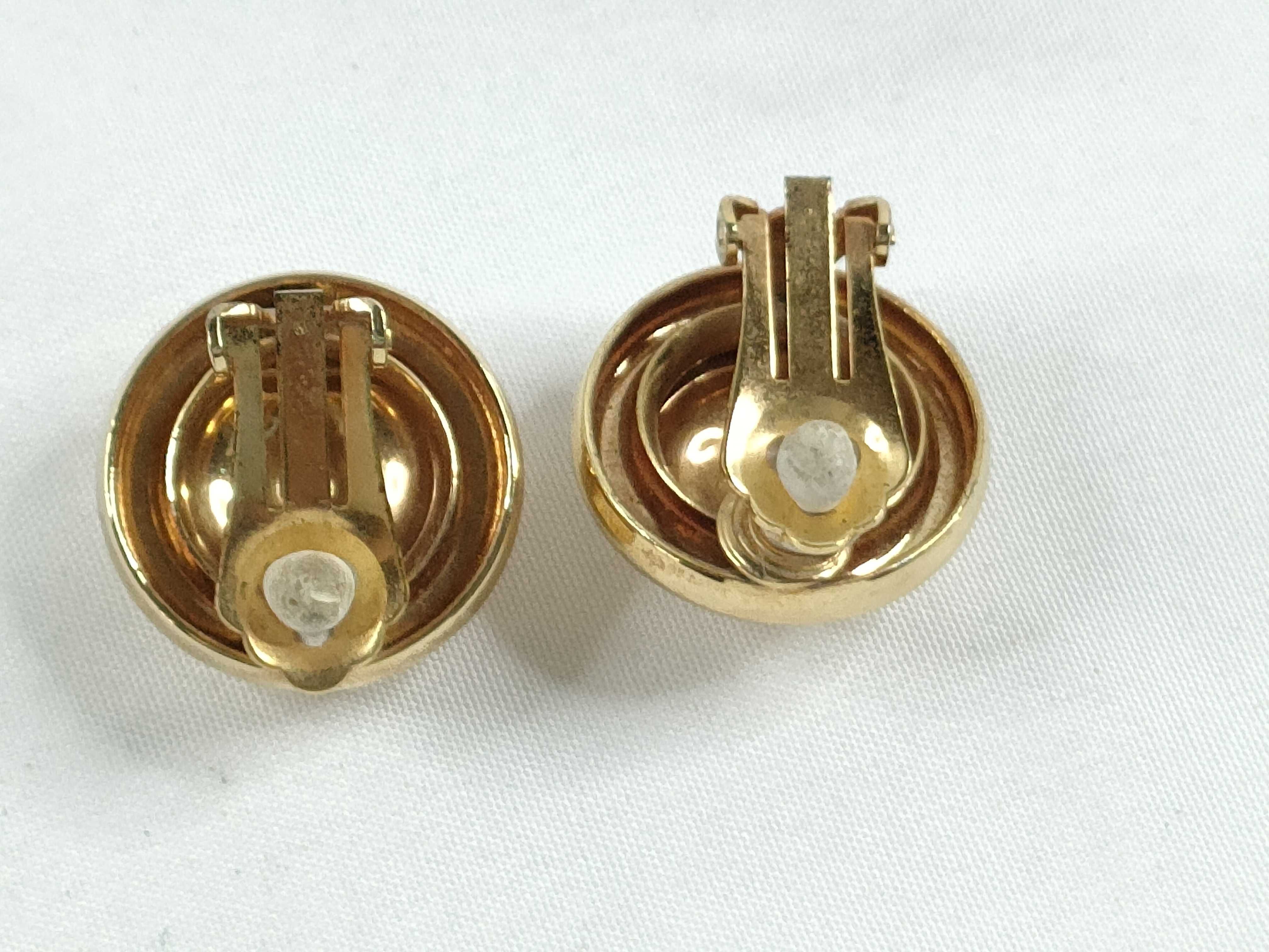 Christian Earrings, Braided Design, Gold Earrings — view 2