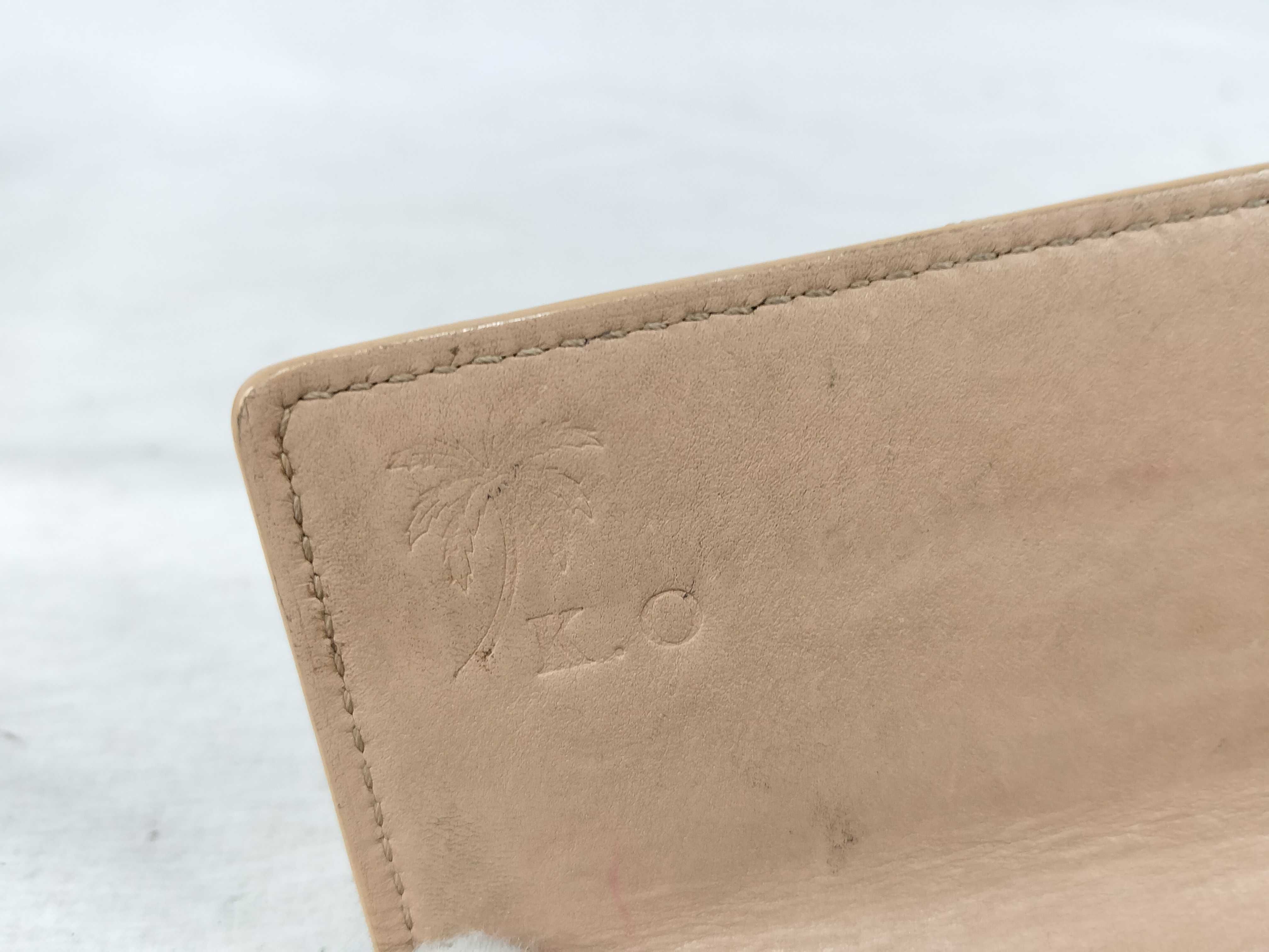 Vernis LV Wallet Portefeuille Sarah Beige — view 14