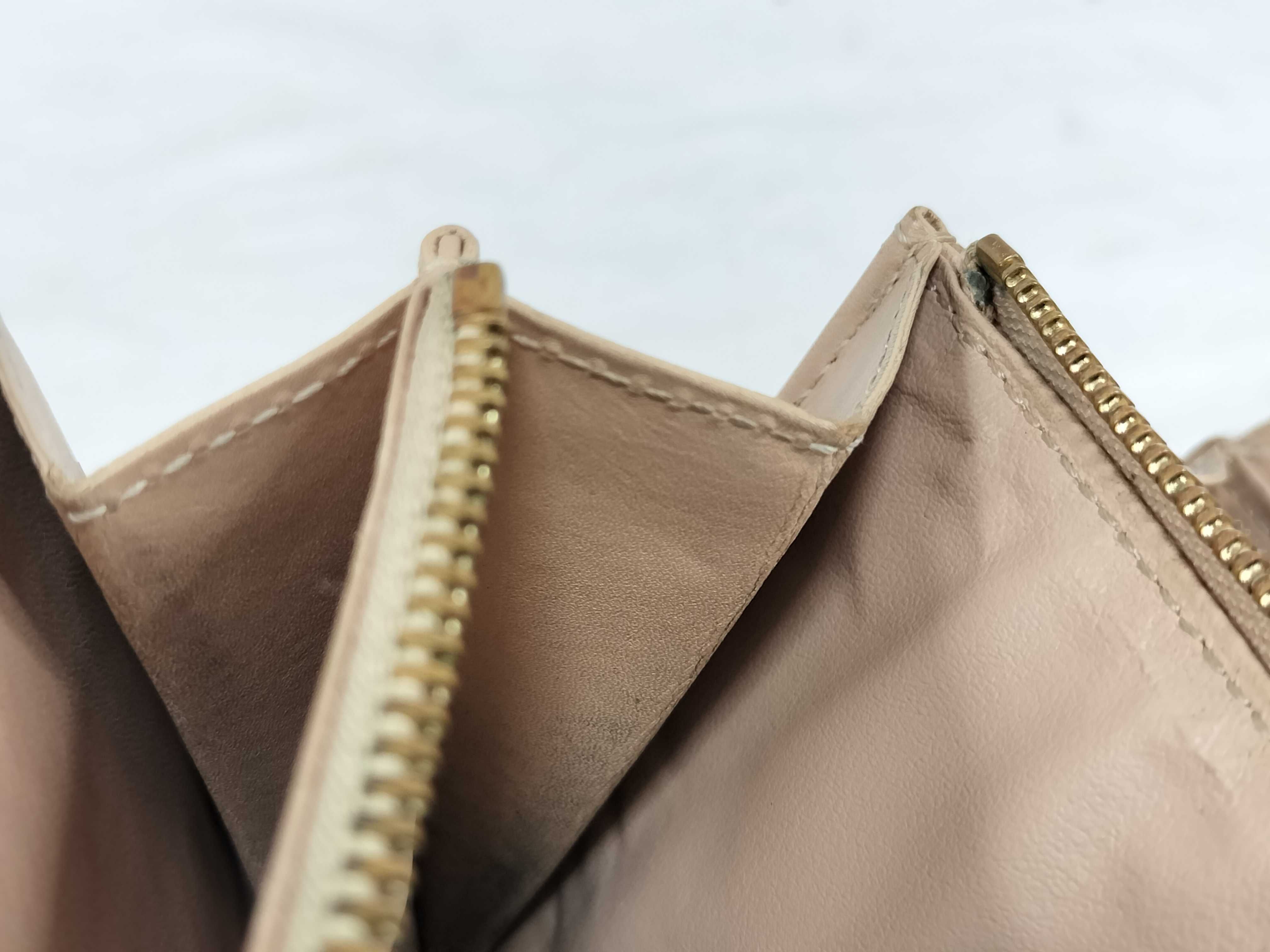 Vernis LV Wallet Portefeuille Sarah Beige — view 10