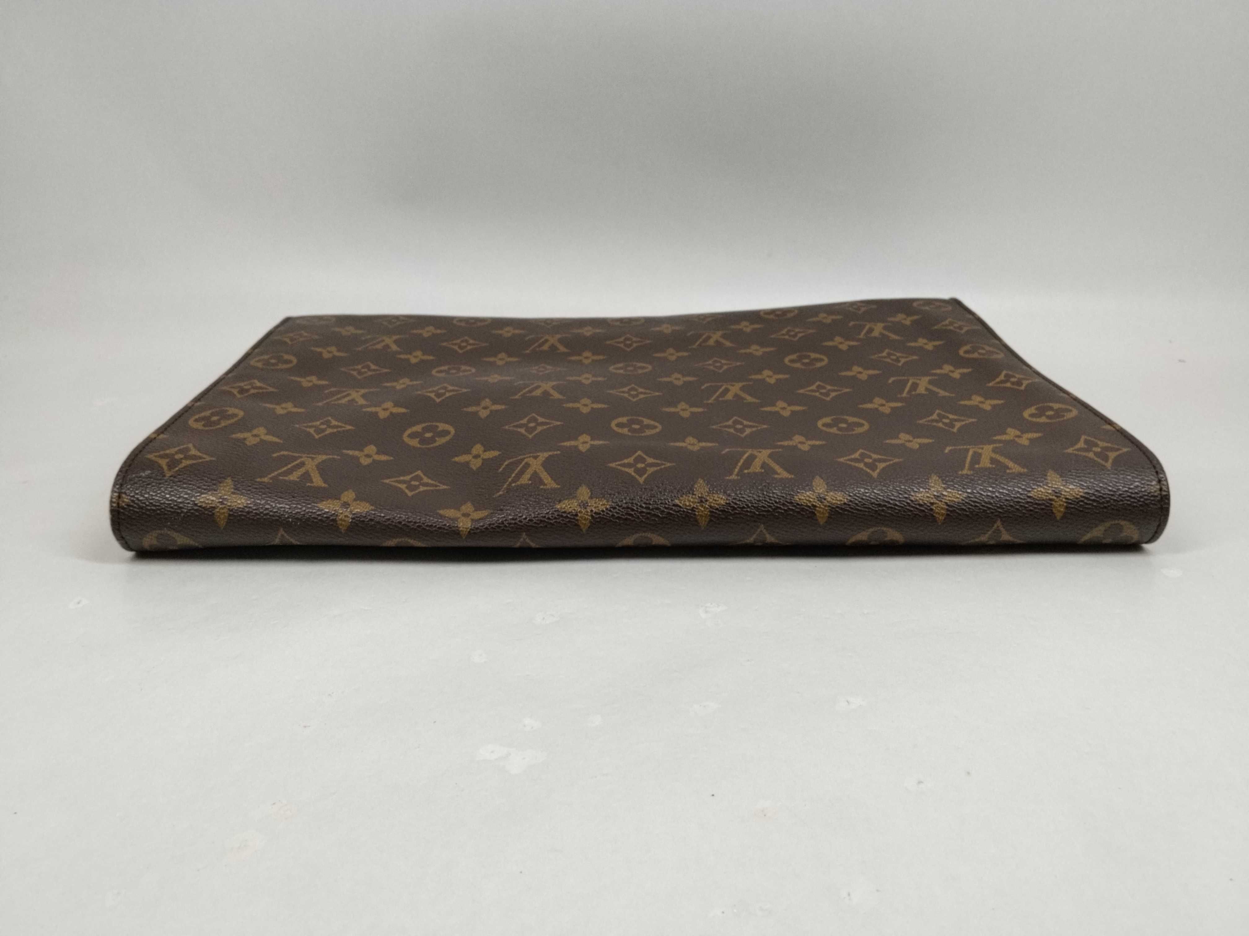 Monogram Port Envelope Second Clutch Bag — view 3