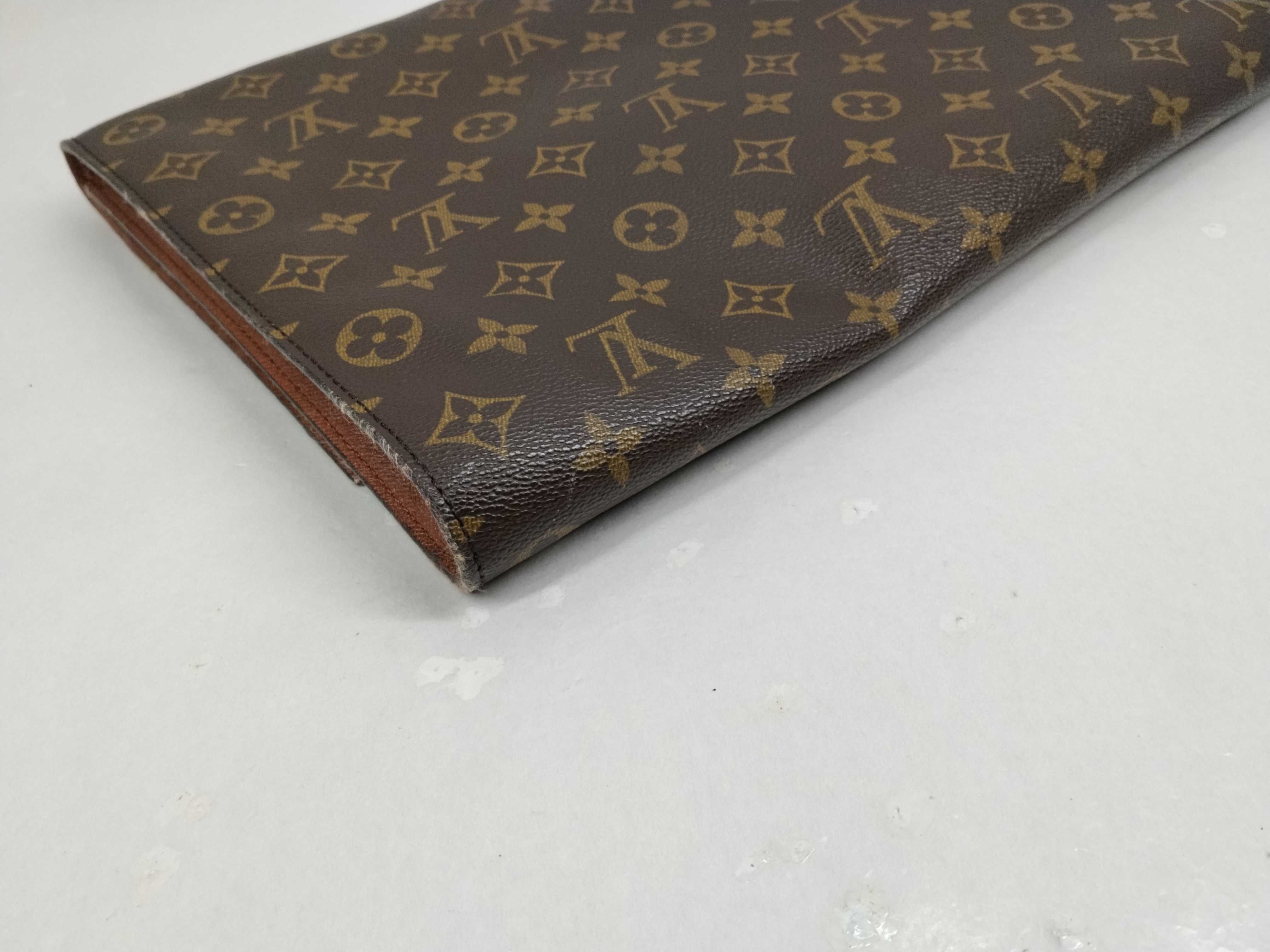 Monogram Port Envelope Second Clutch Bag — view 4