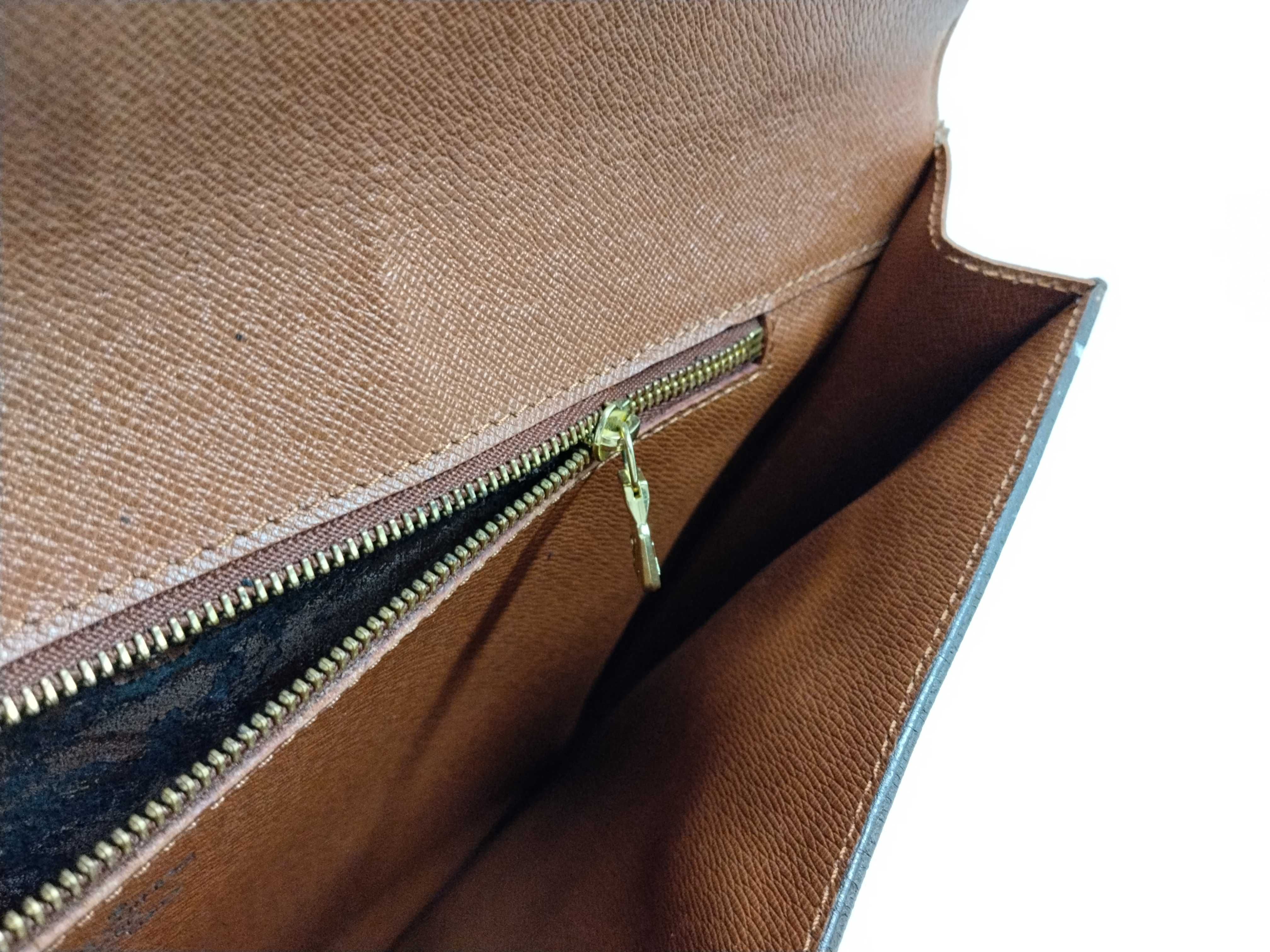 Monogram Port Envelope Second Clutch Bag — view 9