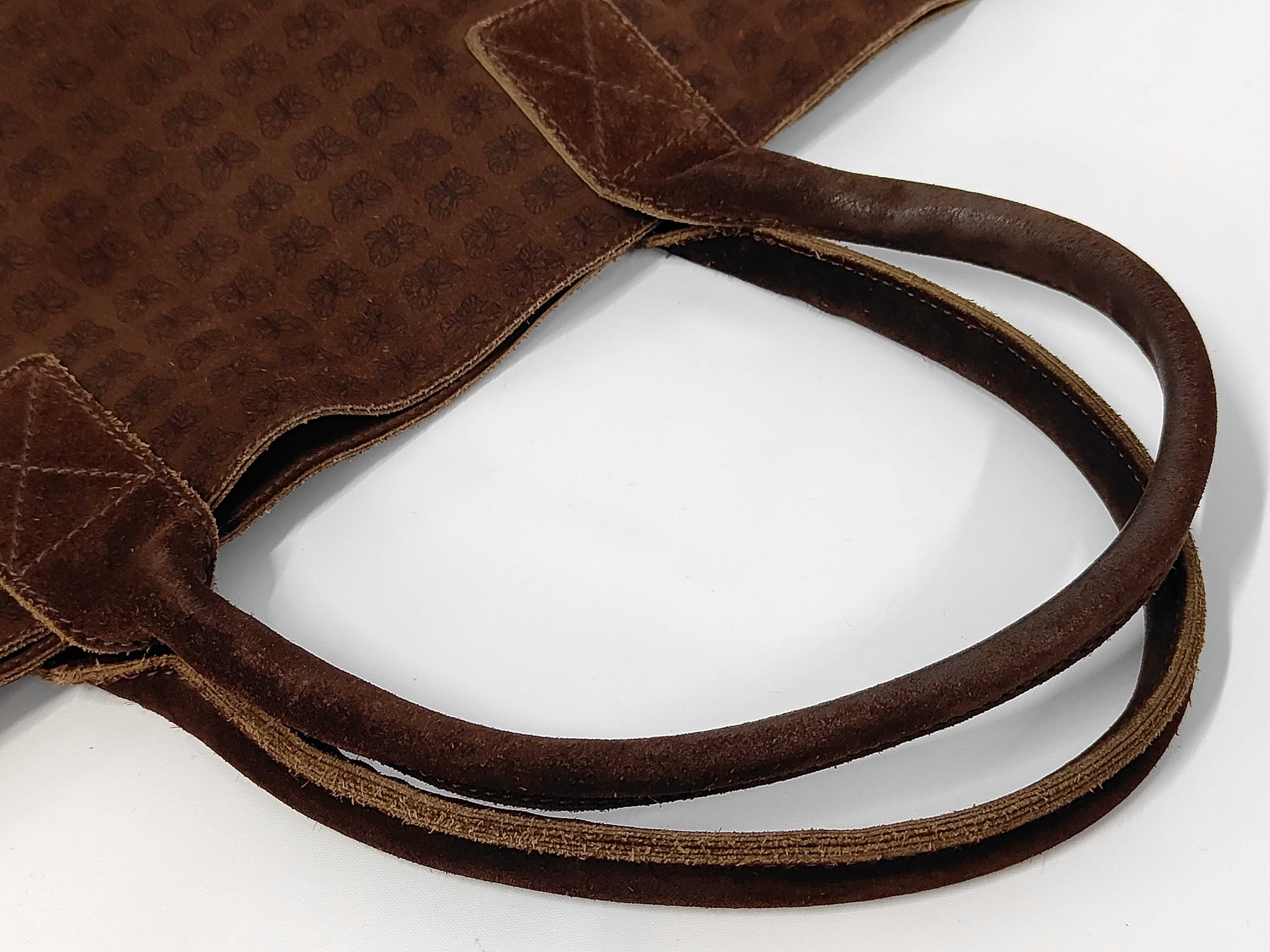 Tote Bag Butterfly Pattern Suede Women's Handbag — view 3