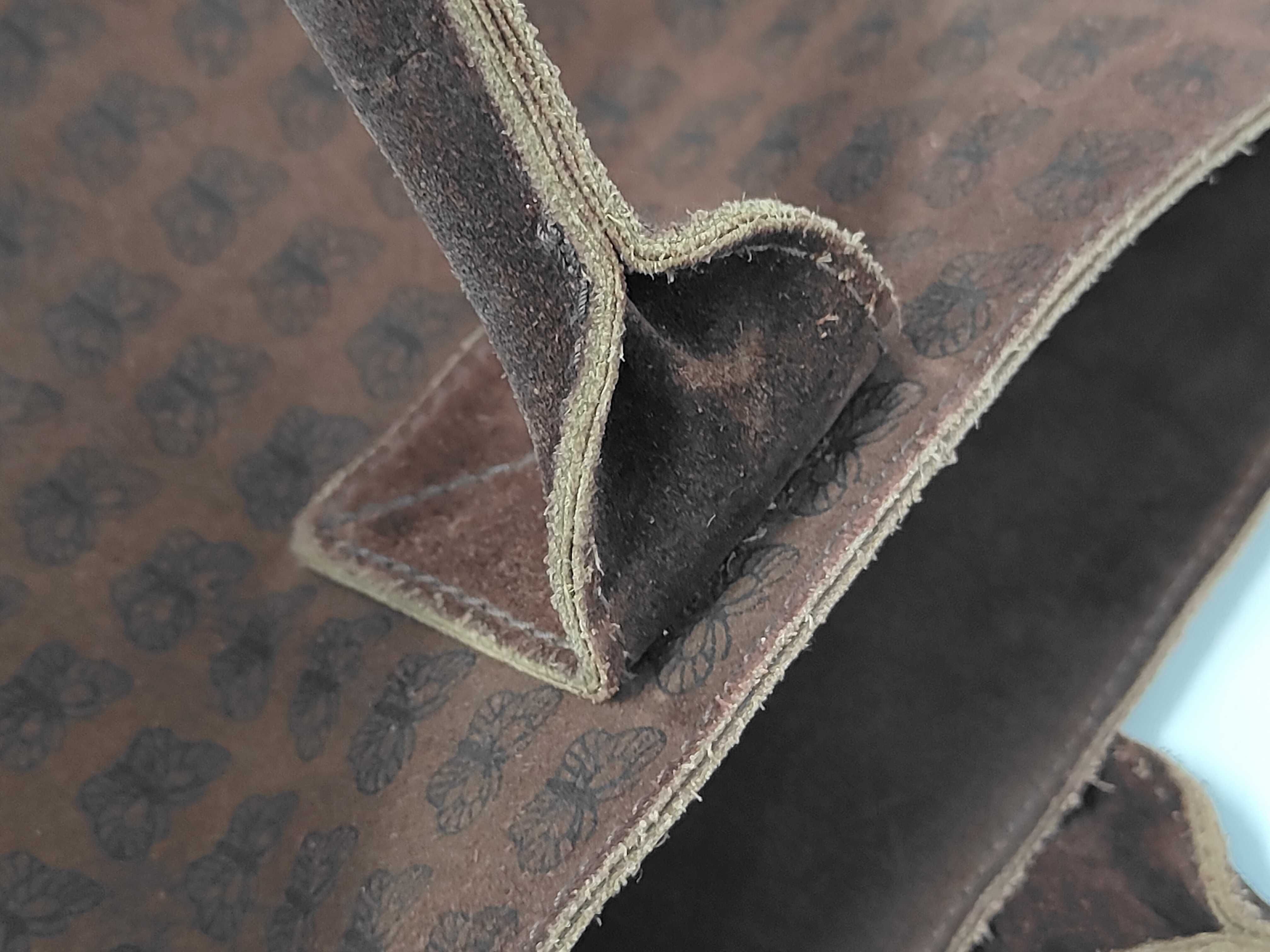 Tote Bag Butterfly Pattern Suede Women's Handbag — view 5