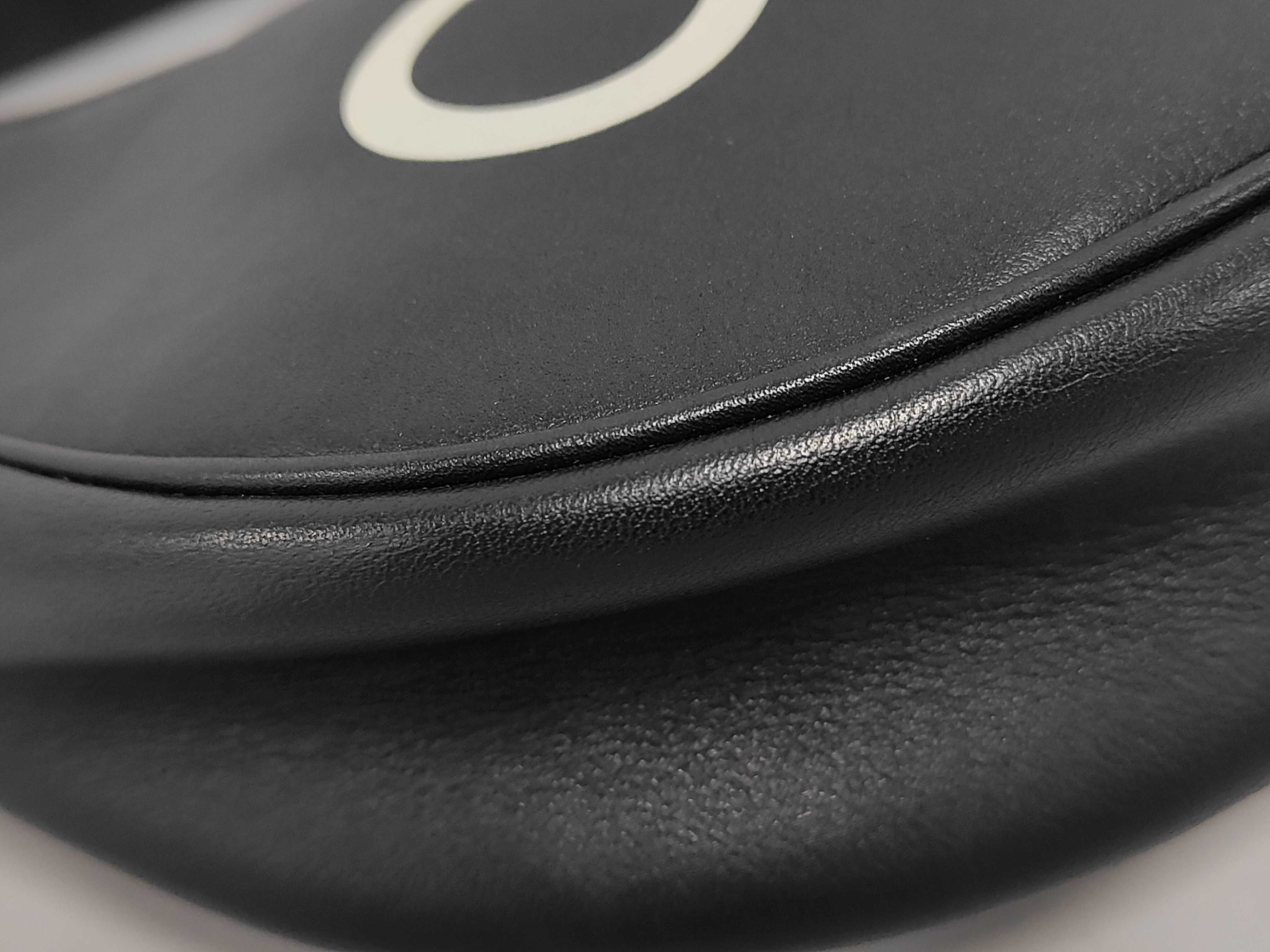 Ava Logo Black Calfskin Leather Bag with Silver Hardware — view 4