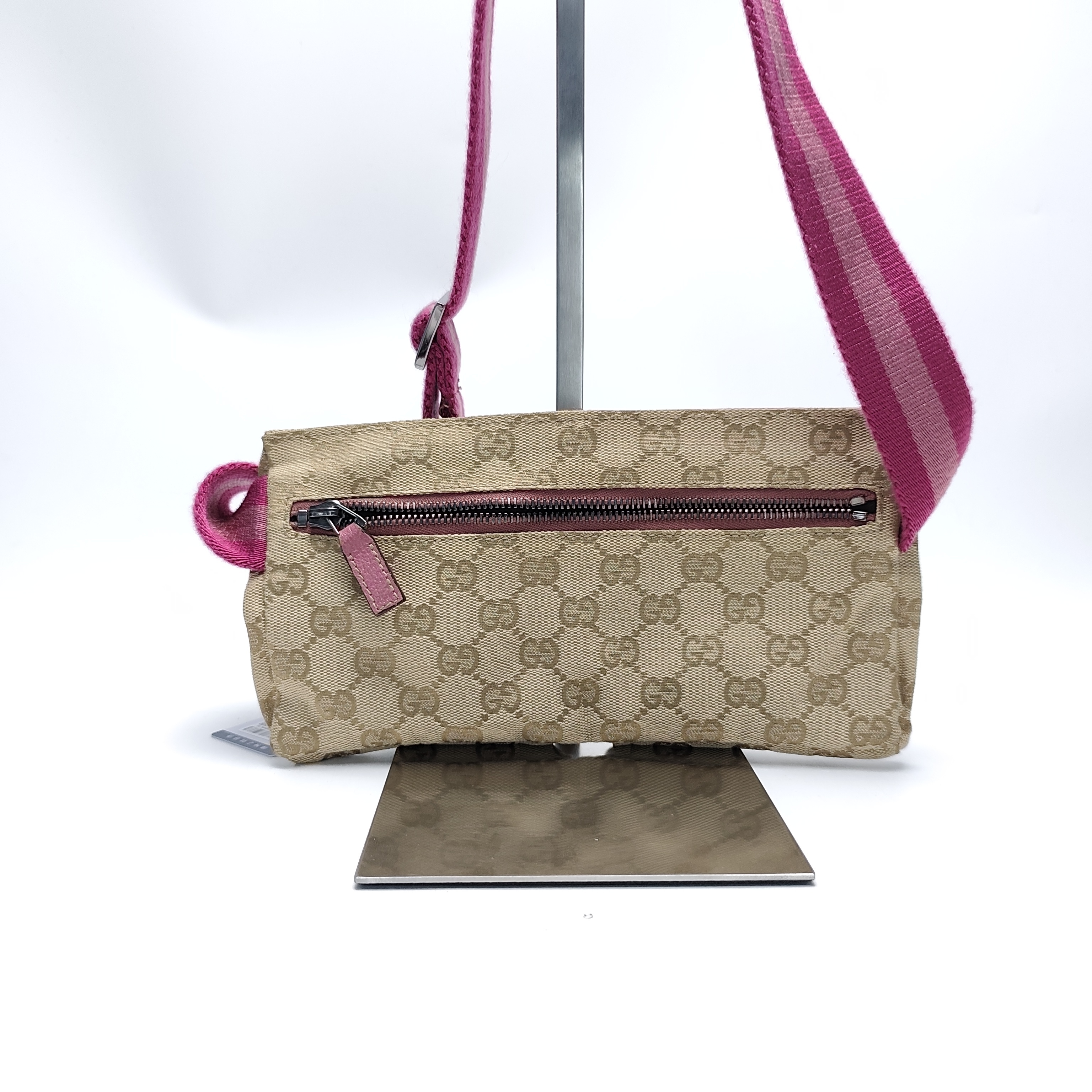【*Shipped from: China*】GUCCI Canvas Waist Bag 162962 — view 2