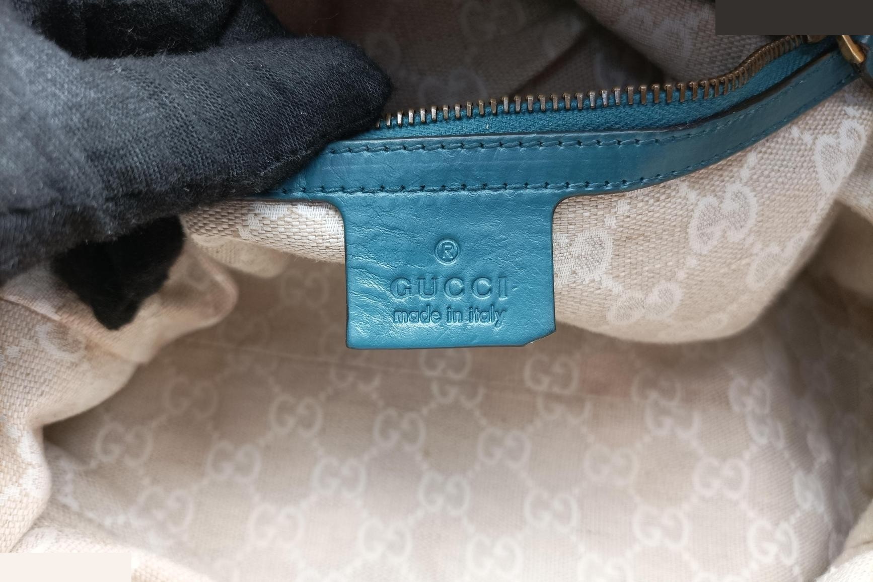 Soft Stirrup Leather Blue — view 7