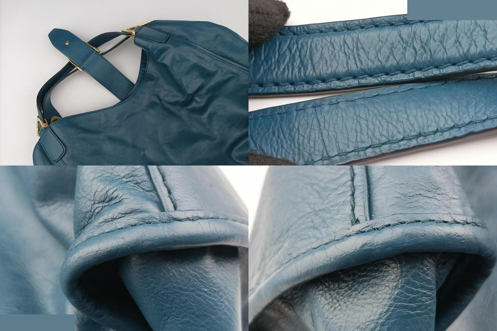 Soft Stirrup Leather Blue — view 9