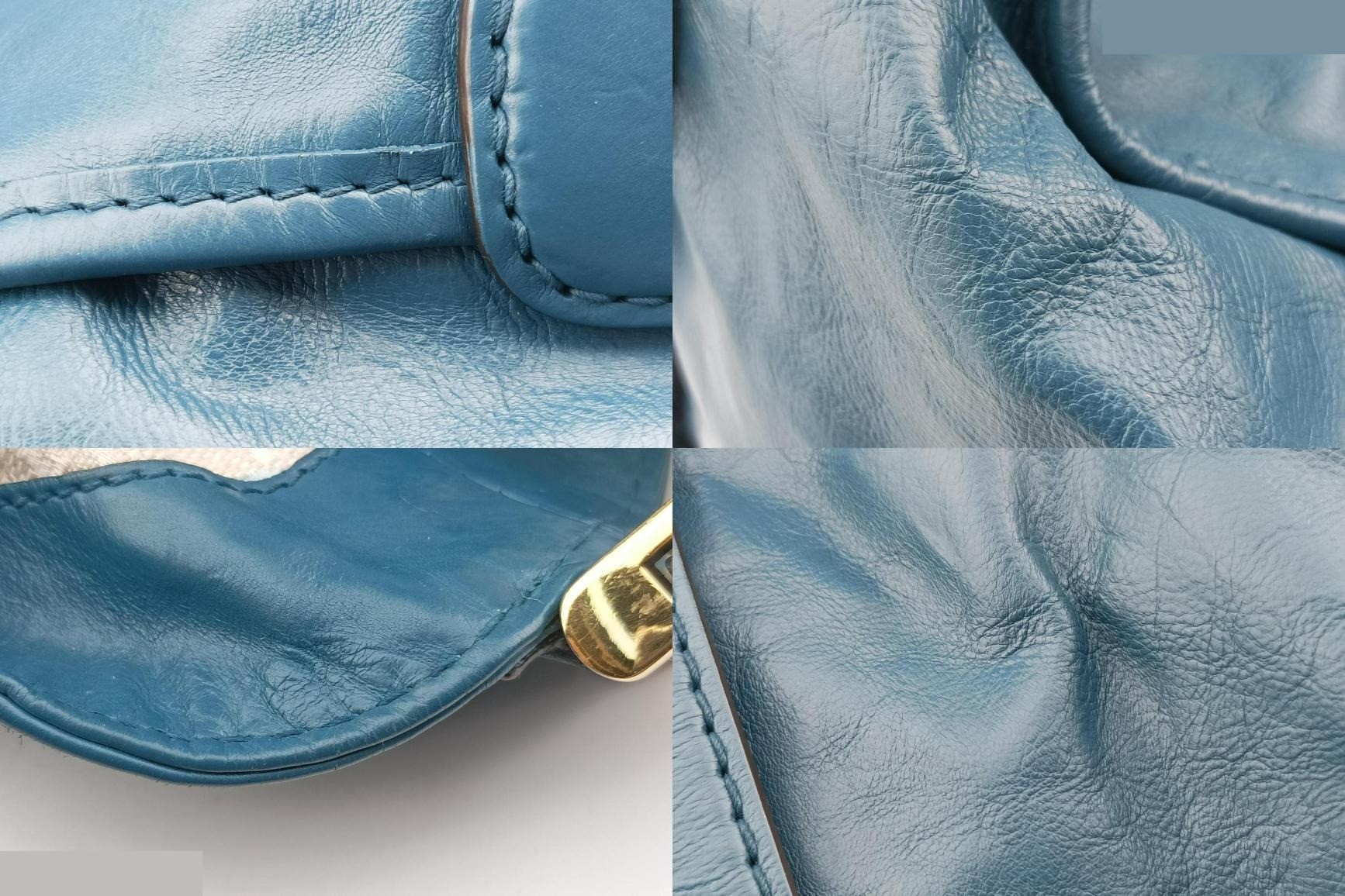 Soft Stirrup Leather Blue — view 10