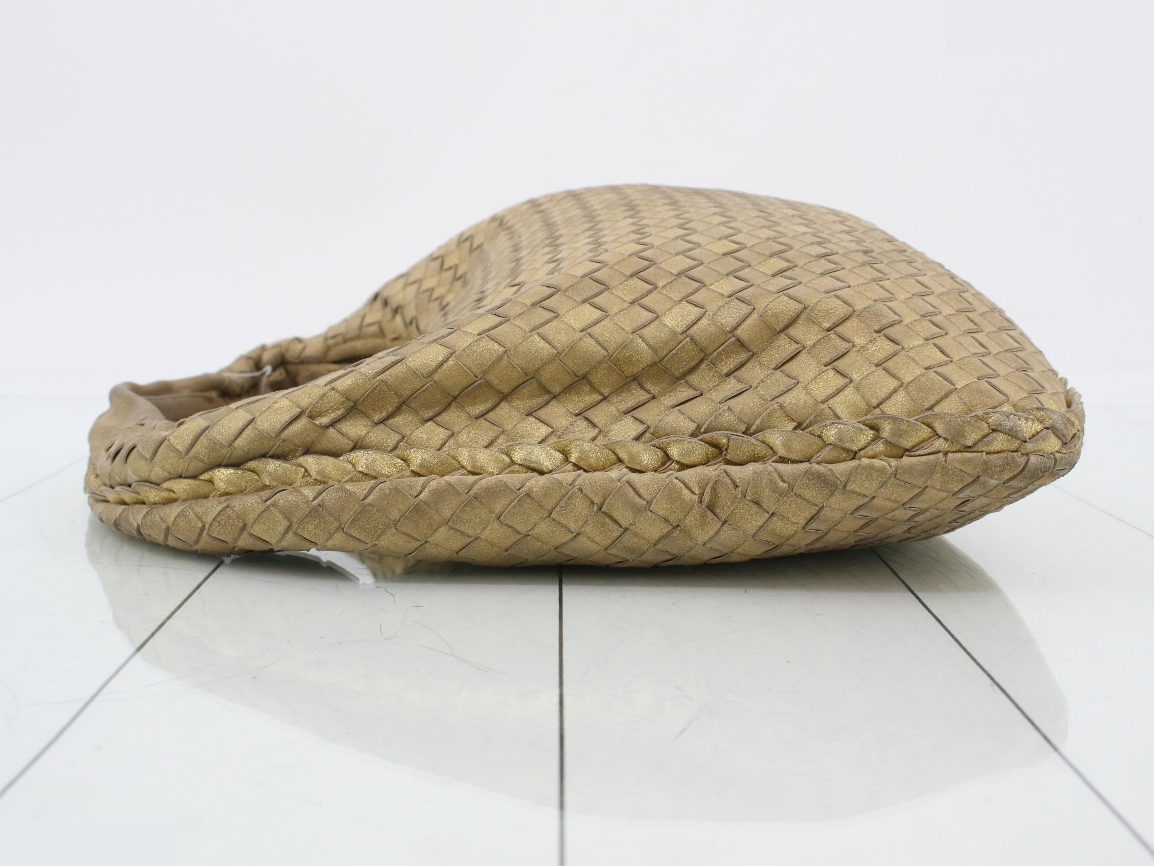 Intrecciato Hobo Shoulder Bag — view 4