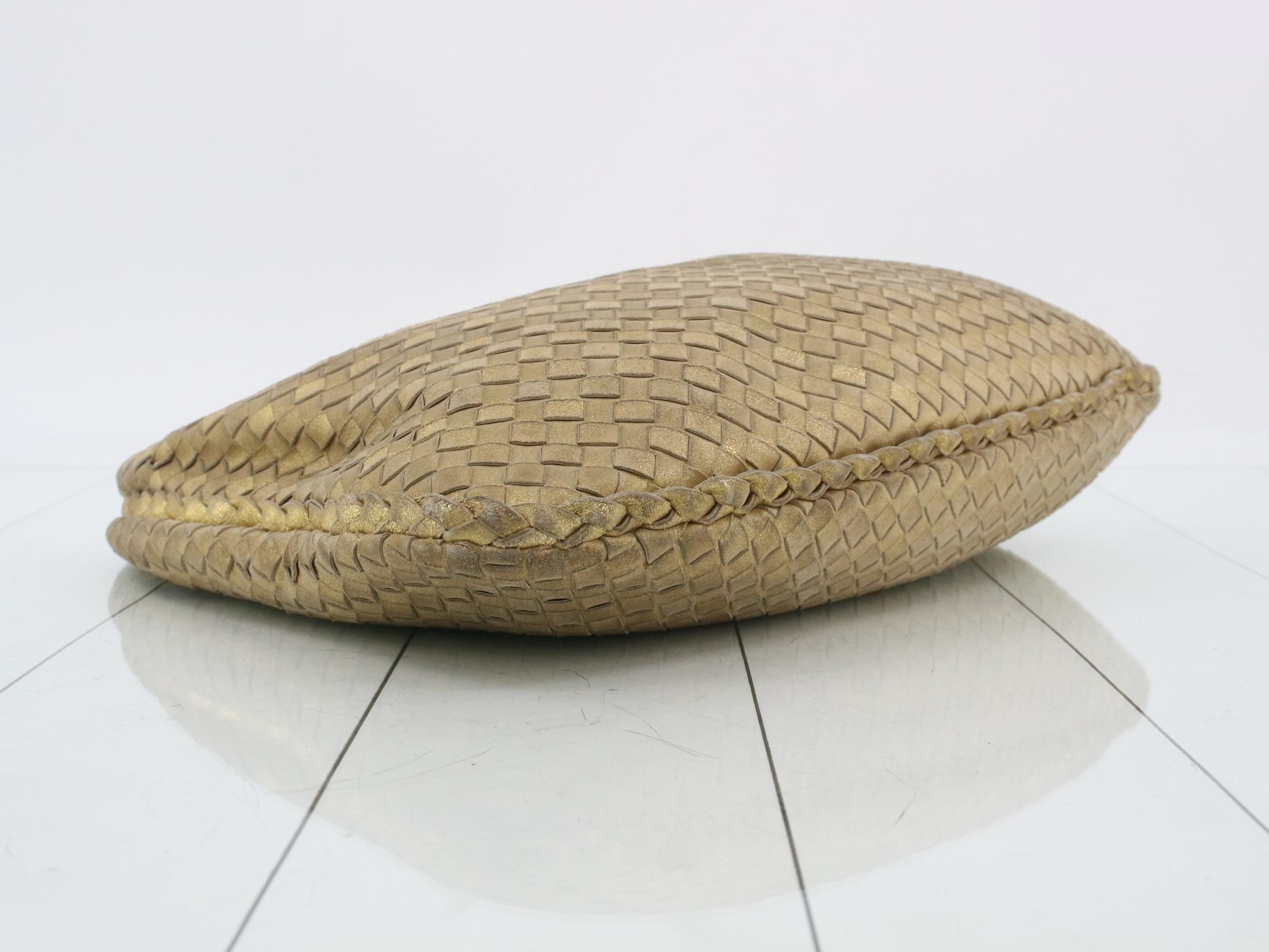 Intrecciato Hobo Shoulder Bag — view 5