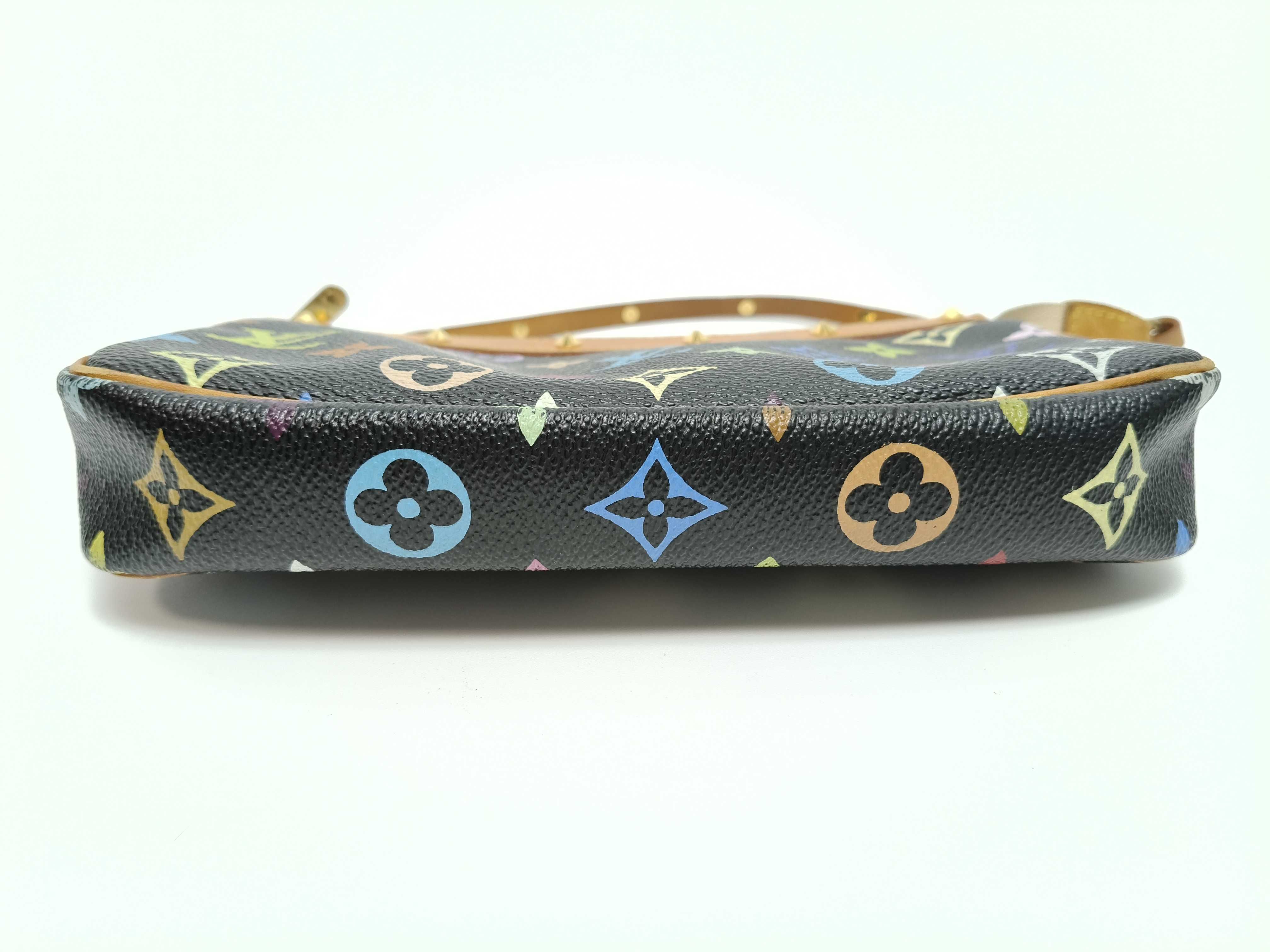 Monogram Pochette Accessoires Multicolor Handbag Pouch — view 8