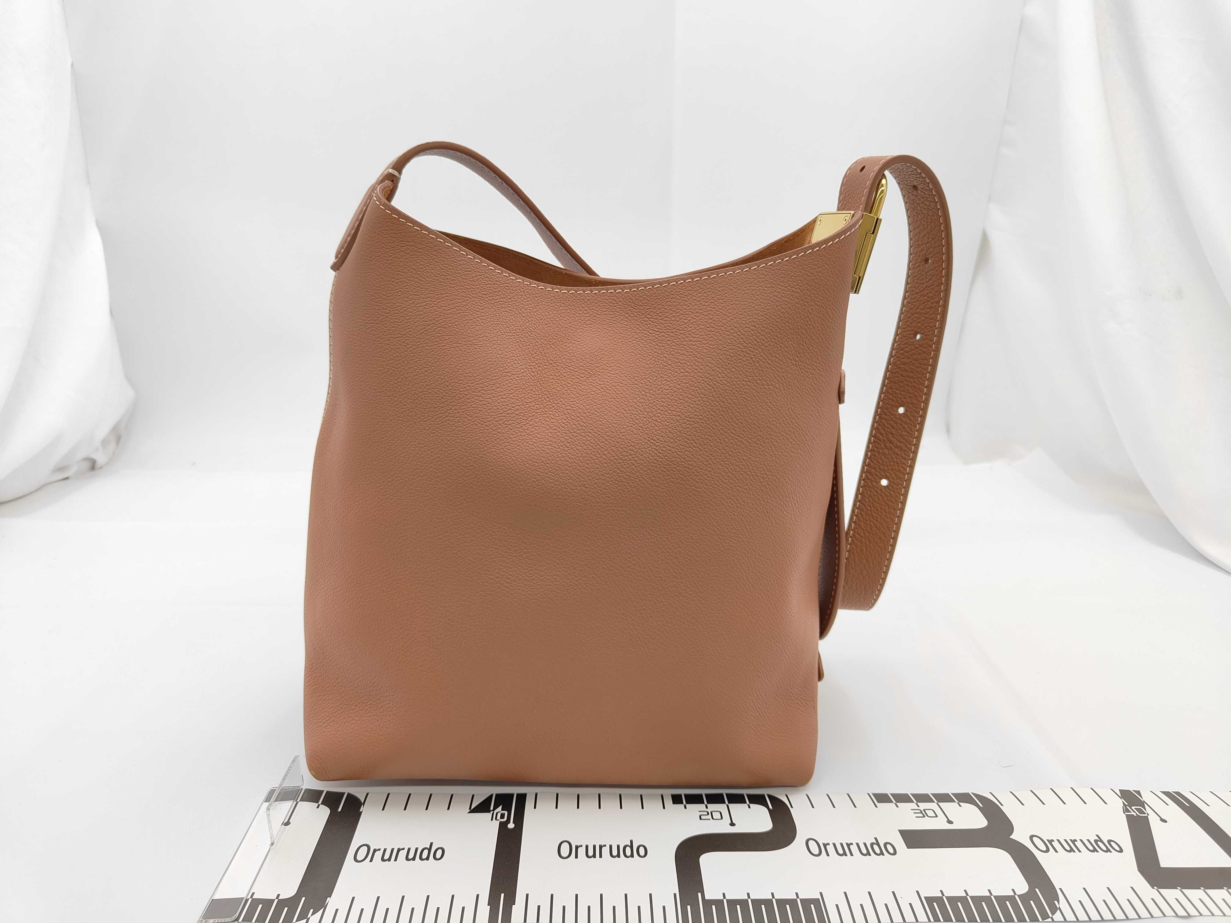 Low Key Hobo PM Cognac M25354 RFID Shoulder Bag — view 2