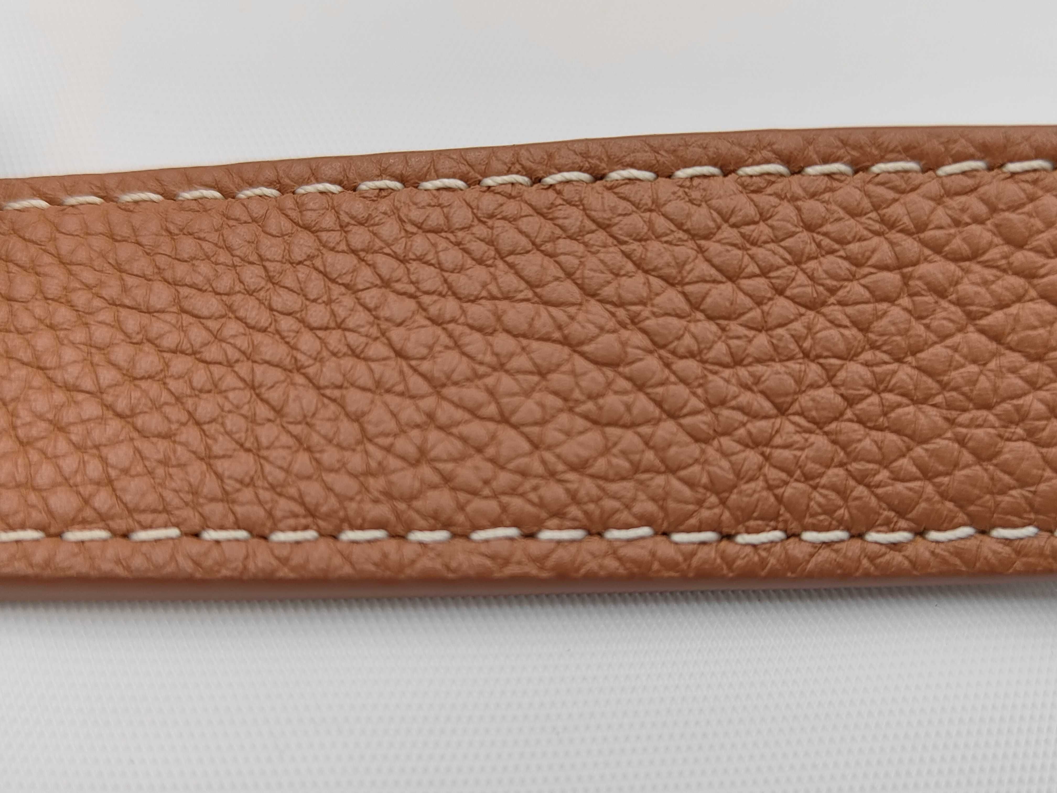 Low Key Hobo PM Cognac M25354 RFID Shoulder Bag — view 4