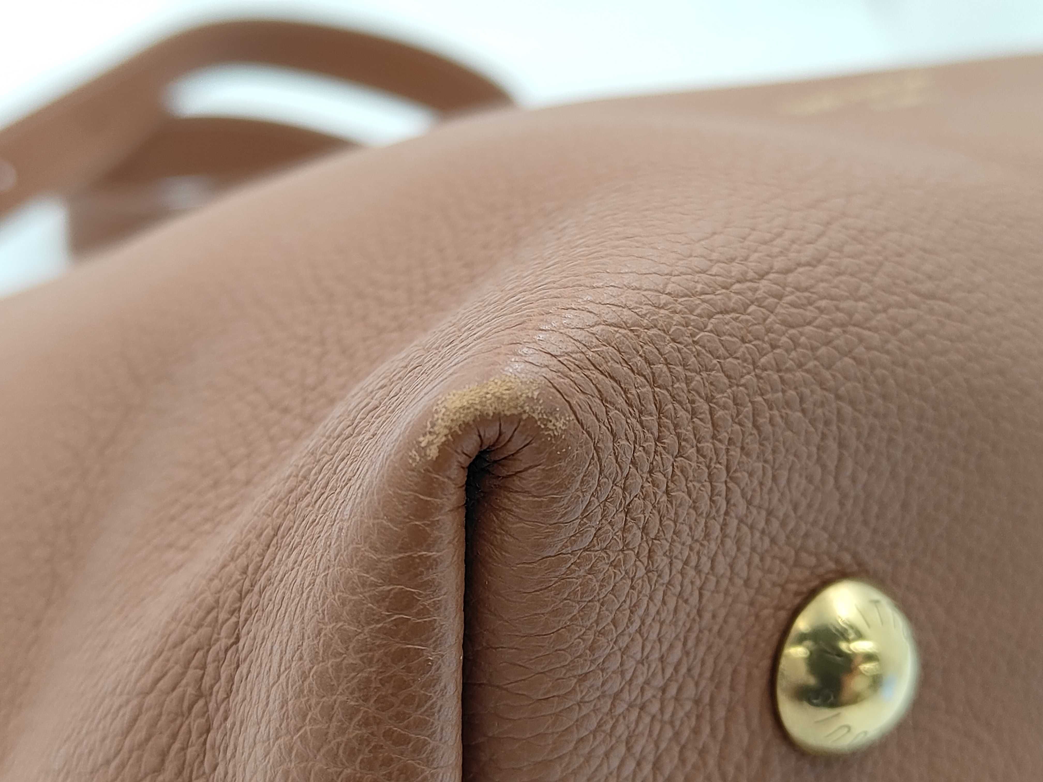Low Key Hobo PM Cognac M25354 RFID Shoulder Bag — view 6