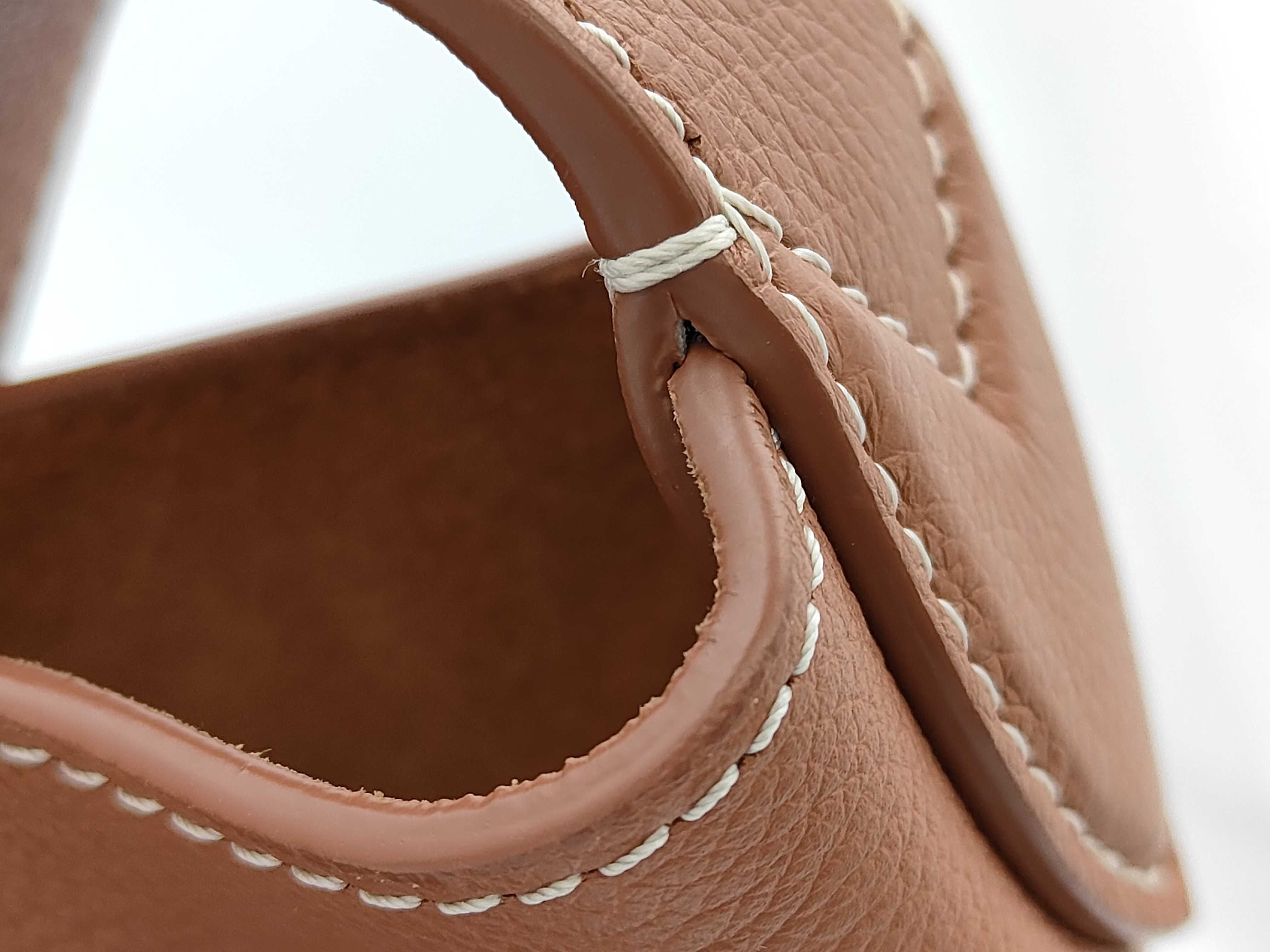 Low Key Hobo PM Cognac M25354 RFID Shoulder Bag — view 7