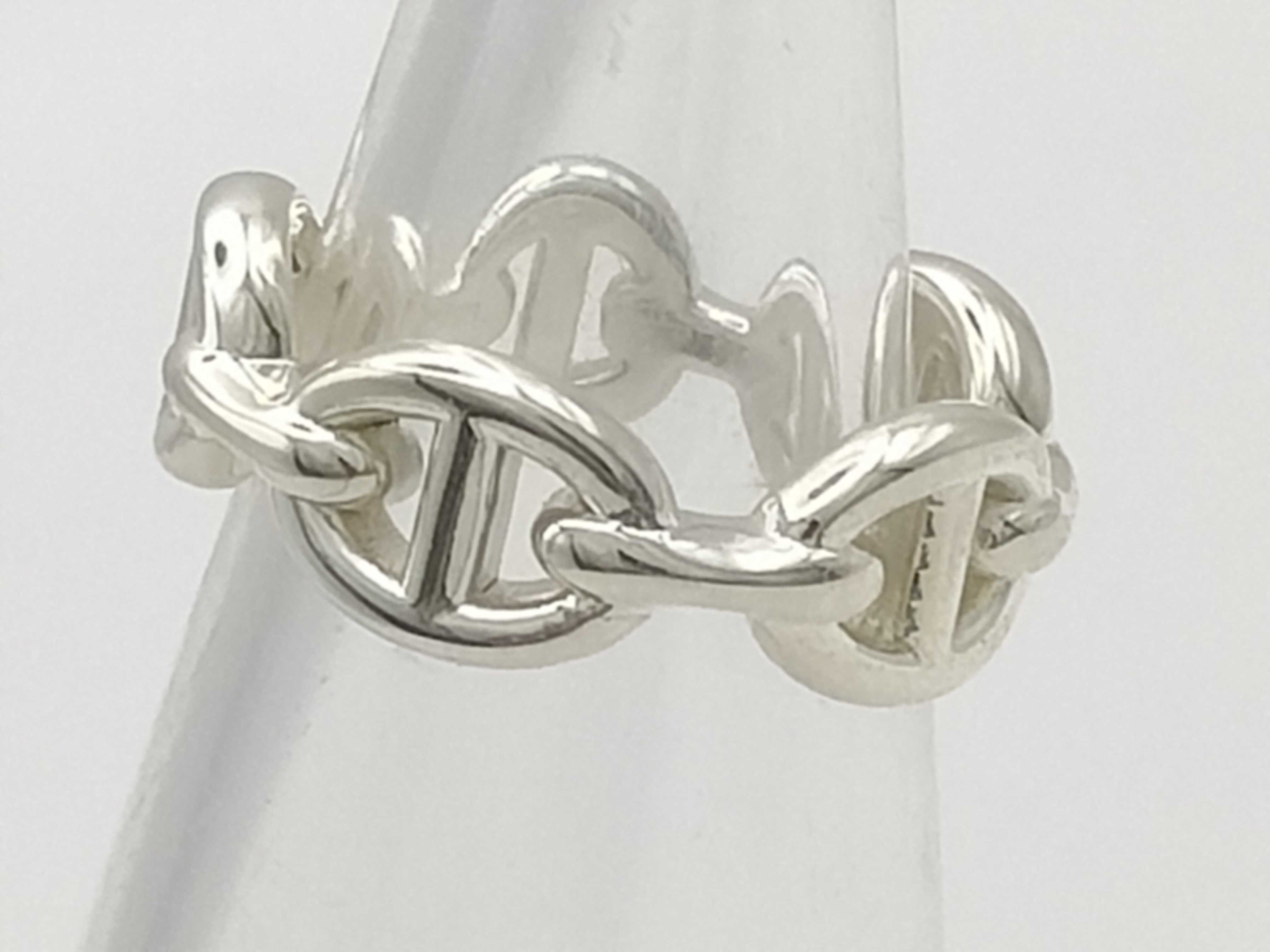Chaine d'Ancre Enchainée Ring, Size 50, 23AG201979 — view 2