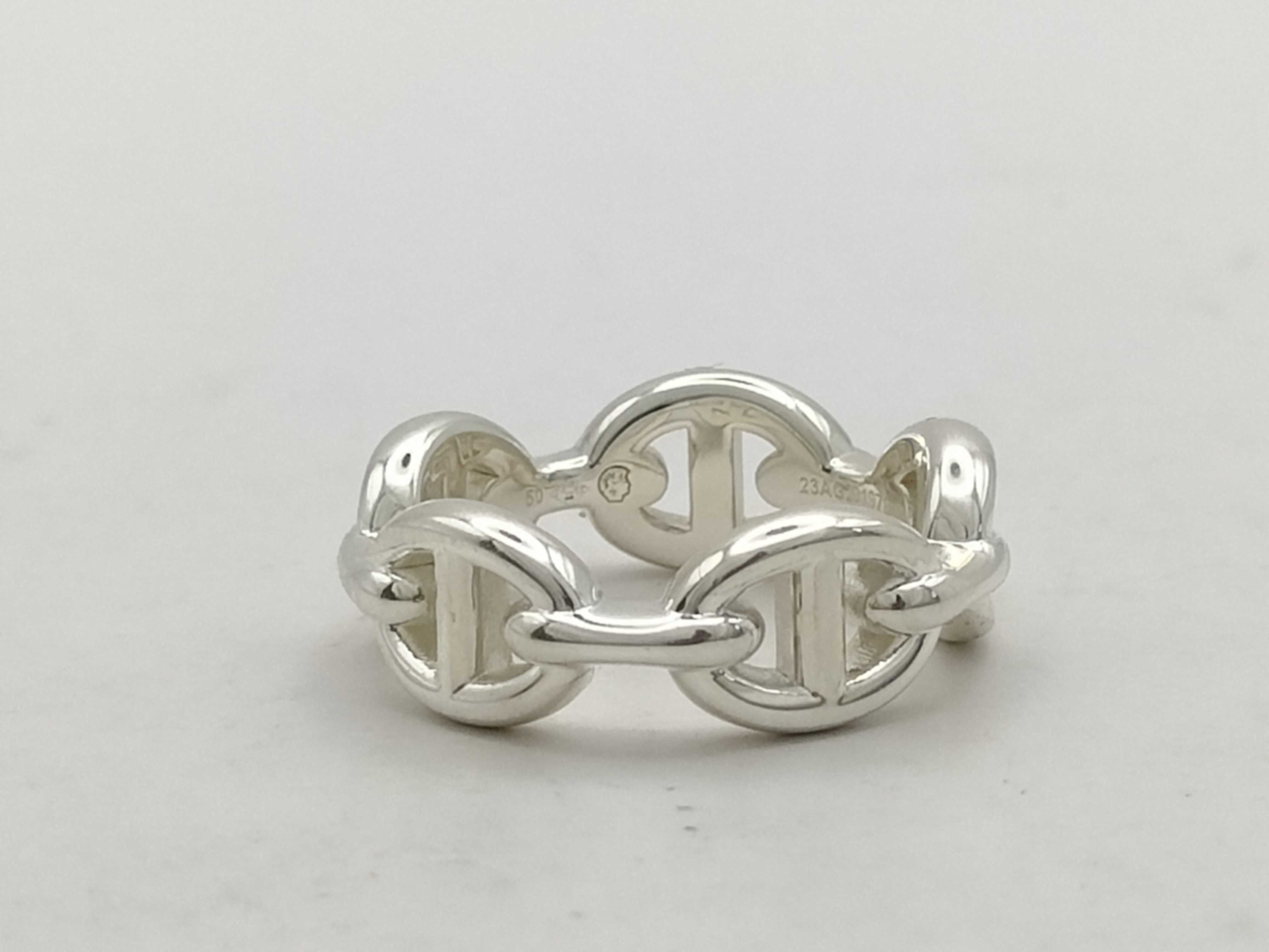 Chaine d'Ancre Enchainée Ring, Size 50, 23AG201979 — view 4