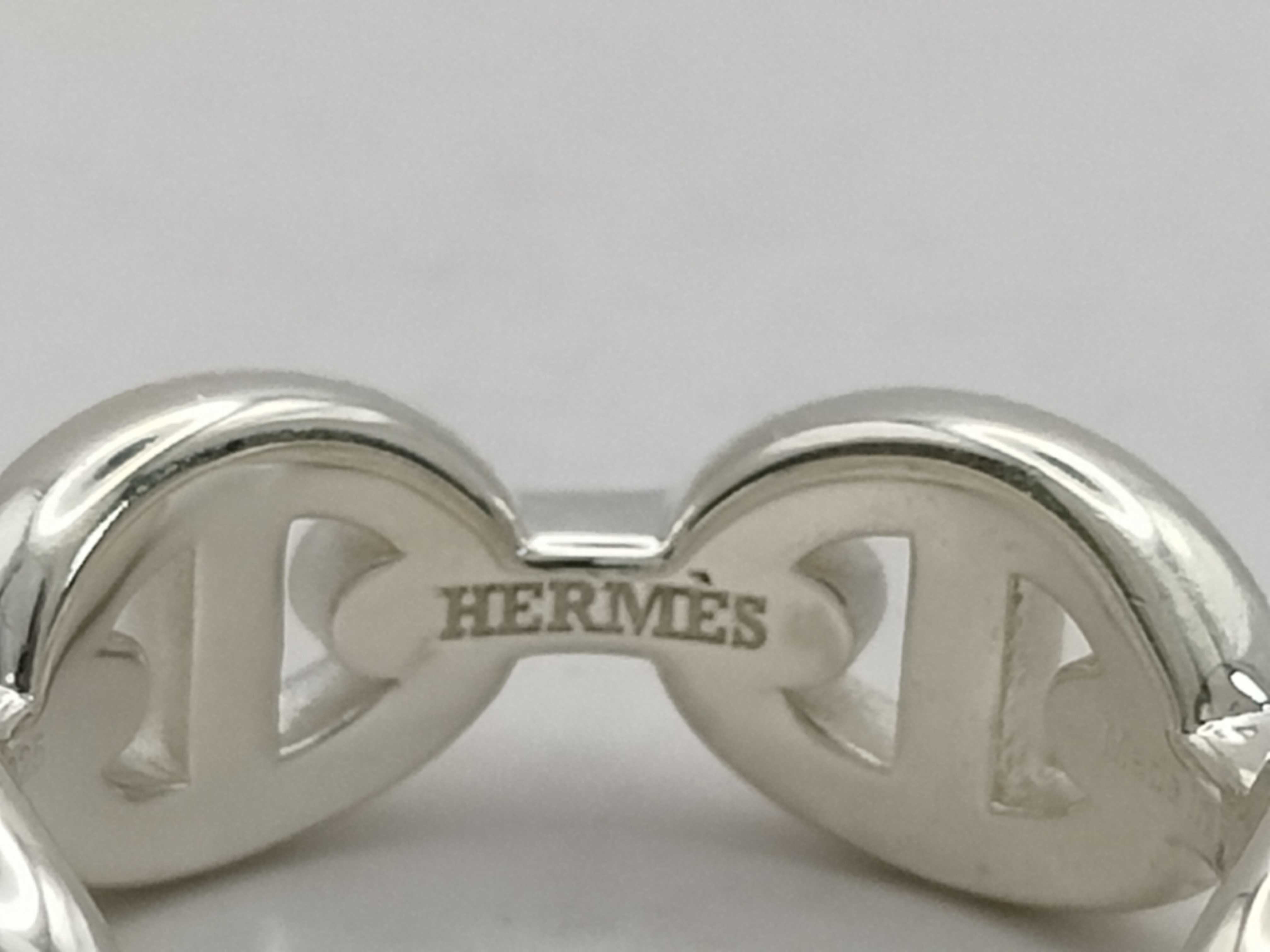 Chaine d'Ancre Enchainée Ring, Size 50, 23AG201979 — view 6