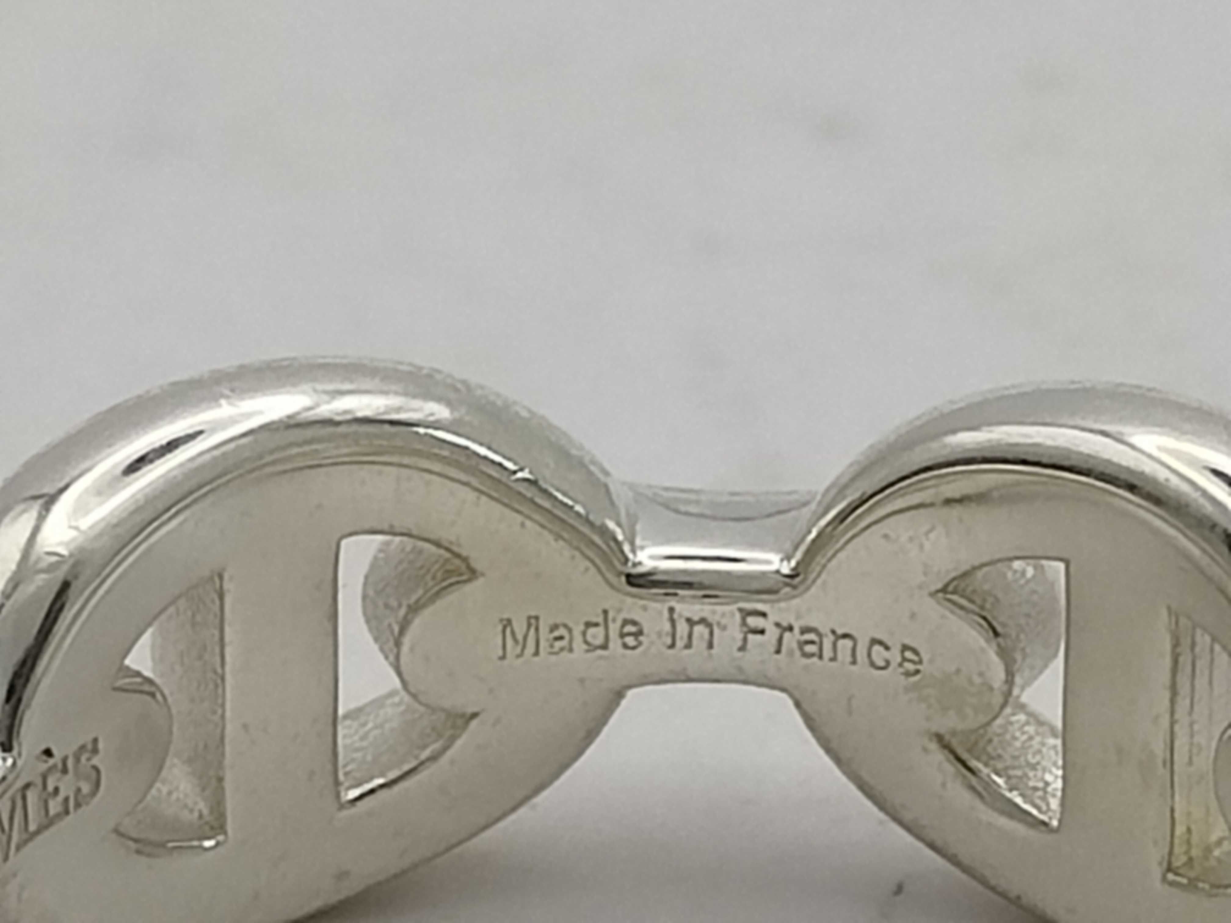 Chaine d'Ancre Enchainée Ring, Size 50, 23AG201979 — view 7