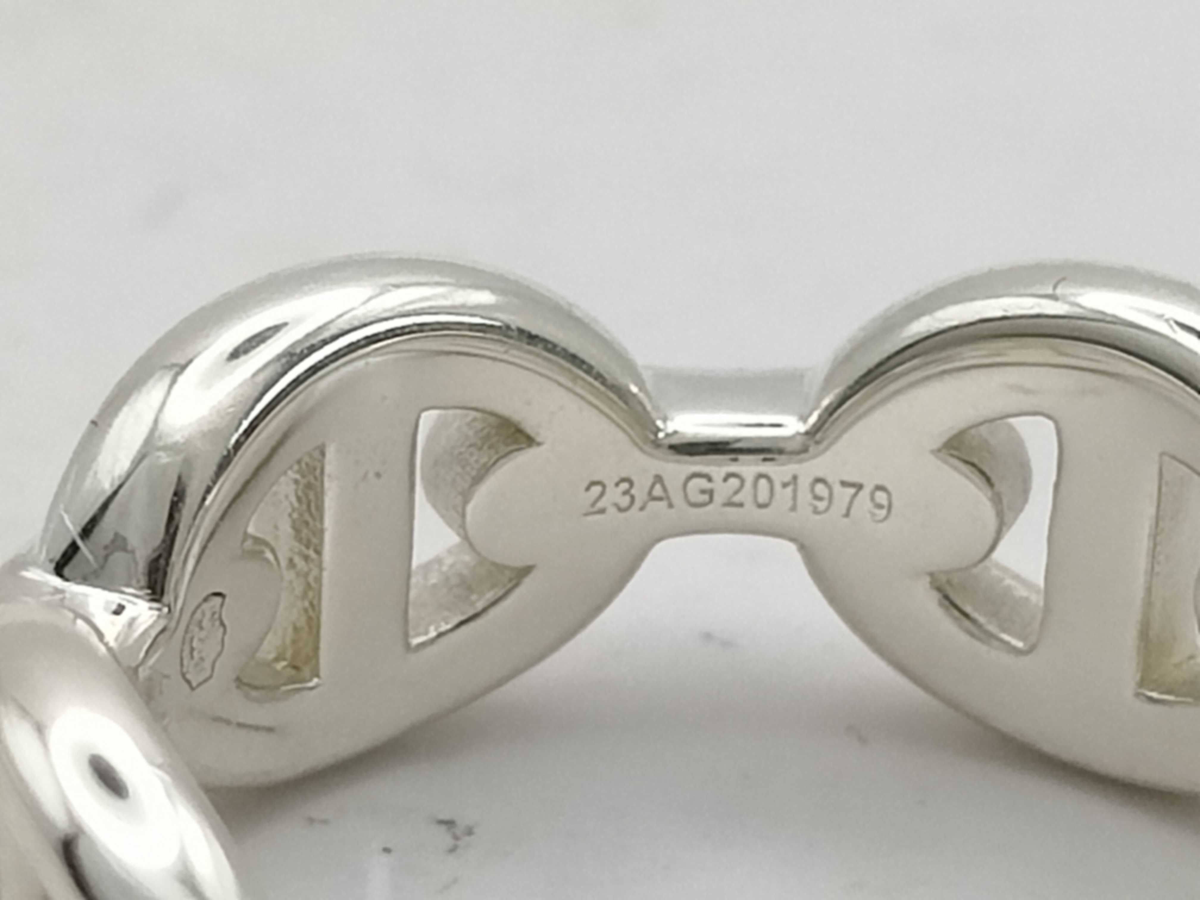 Chaine d'Ancre Enchainée Ring, Size 50, 23AG201979 — view 9