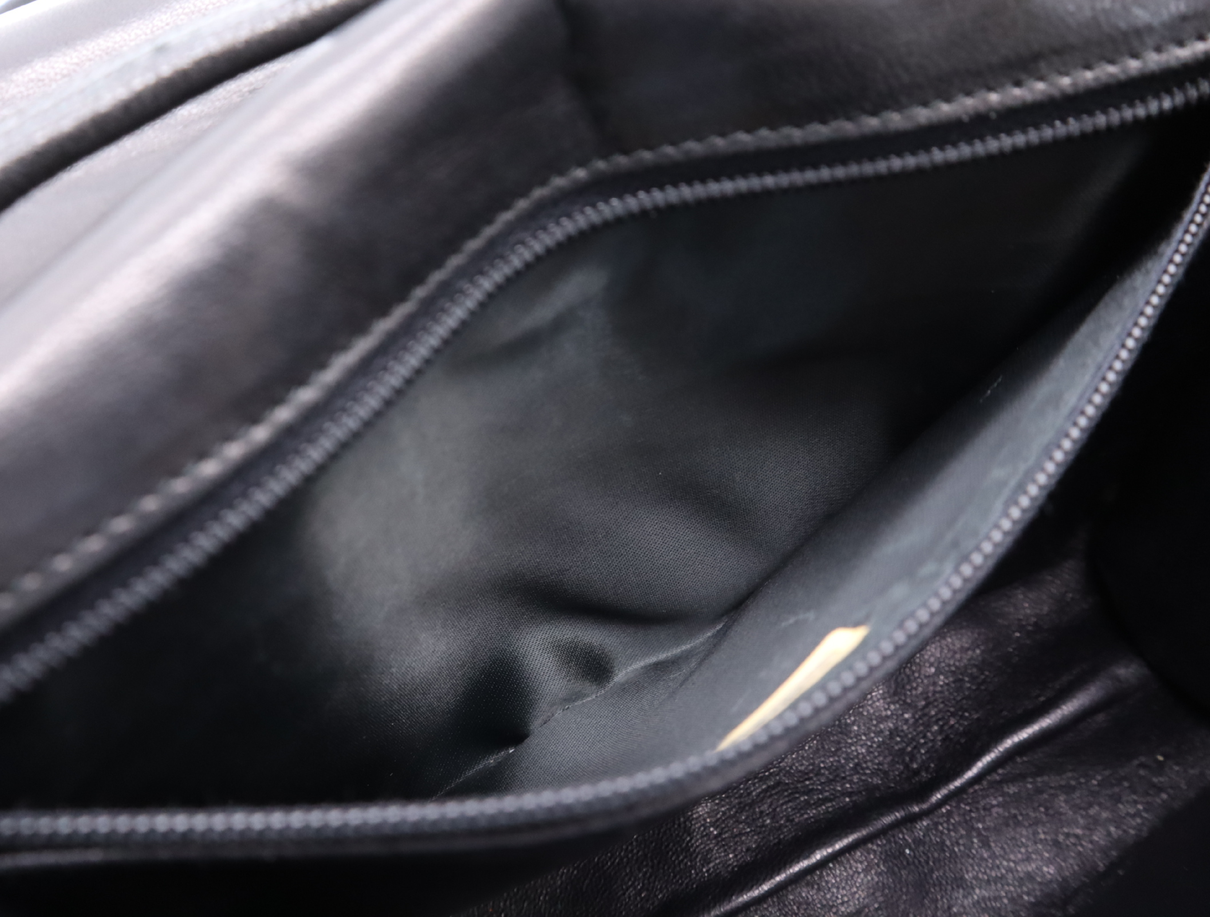 Lambskin Coco Mark Mini Shoulder Bag, Black, Gold Hardware, Seal, Card Holder, 1070299 Shoulder Bag — view 12