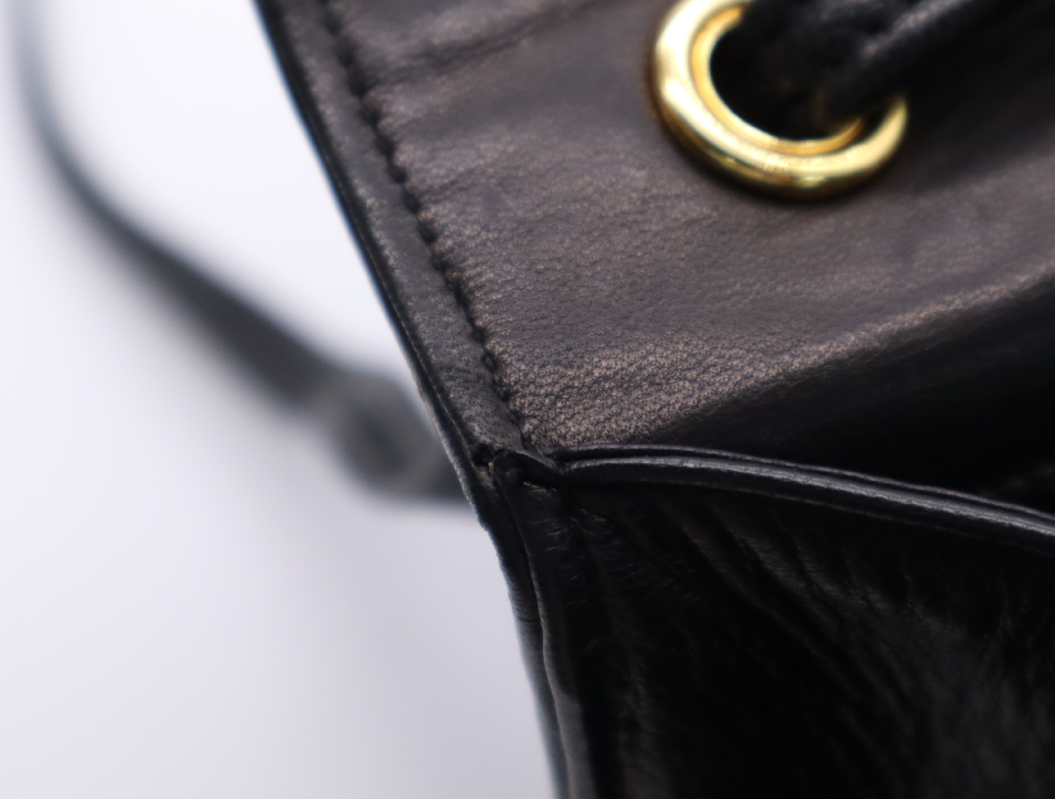 Lambskin Coco Mark Mini Shoulder Bag, Black, Gold Hardware, Seal, Card Holder, 1070299 Shoulder Bag — view 14