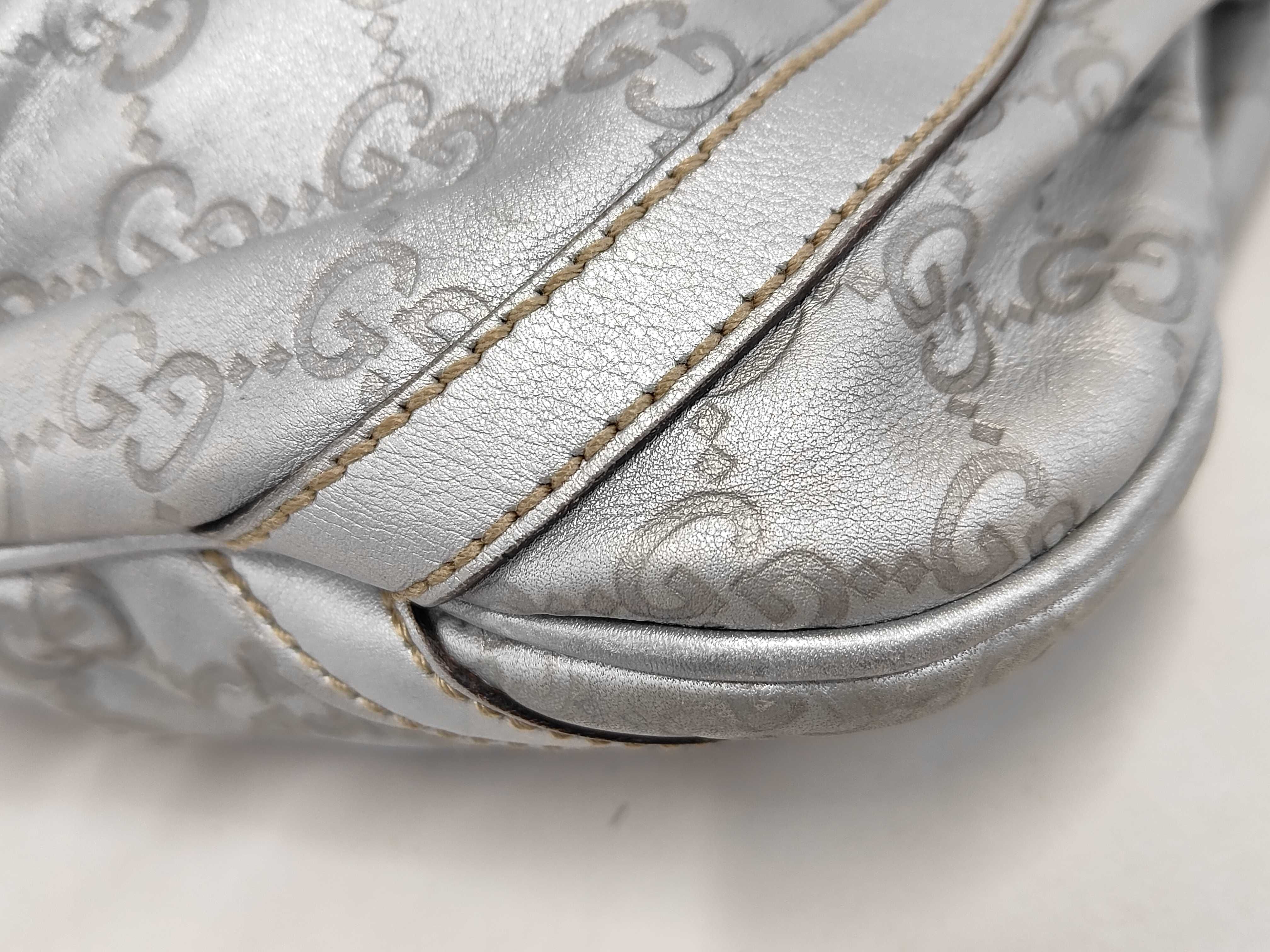 Abbey GG Shima Leather Shoulder Bag — view 4