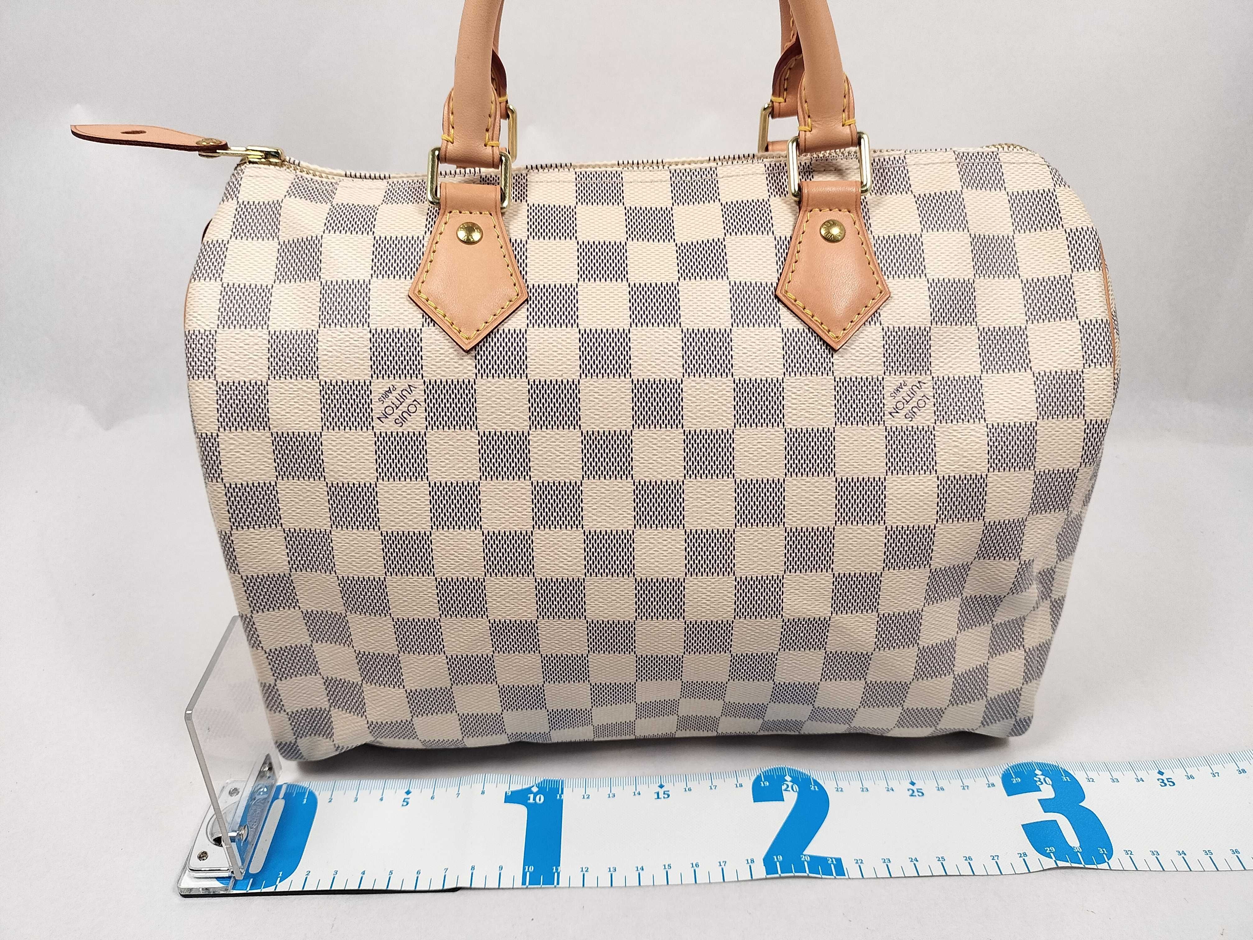 Damier Azur LV Damier Azur Speedy 30 N41533 MB3148 Boston Bag — view 2