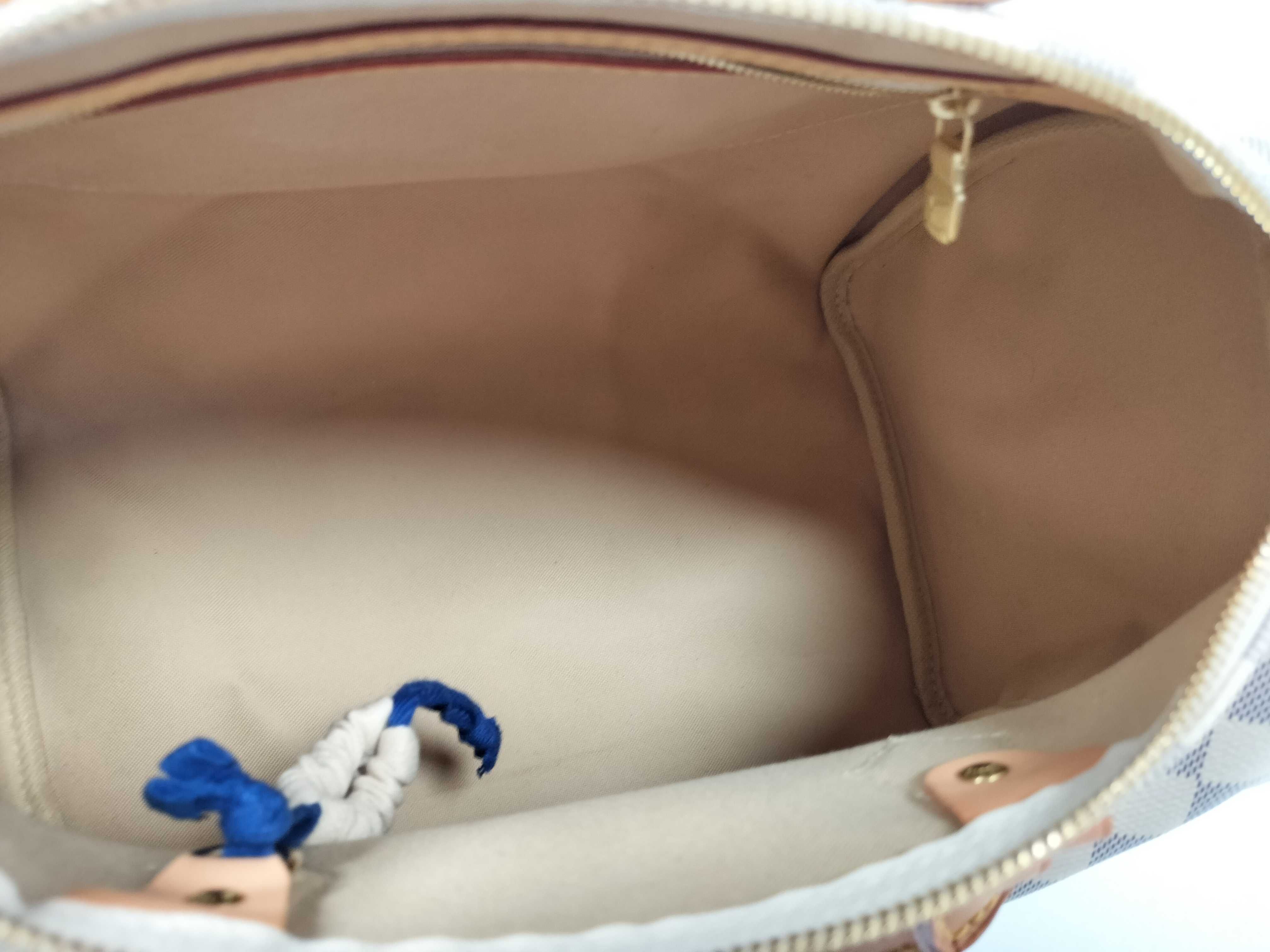 Damier Azur LV Damier Azur Speedy 30 N41533 MB3148 Boston Bag — view 12