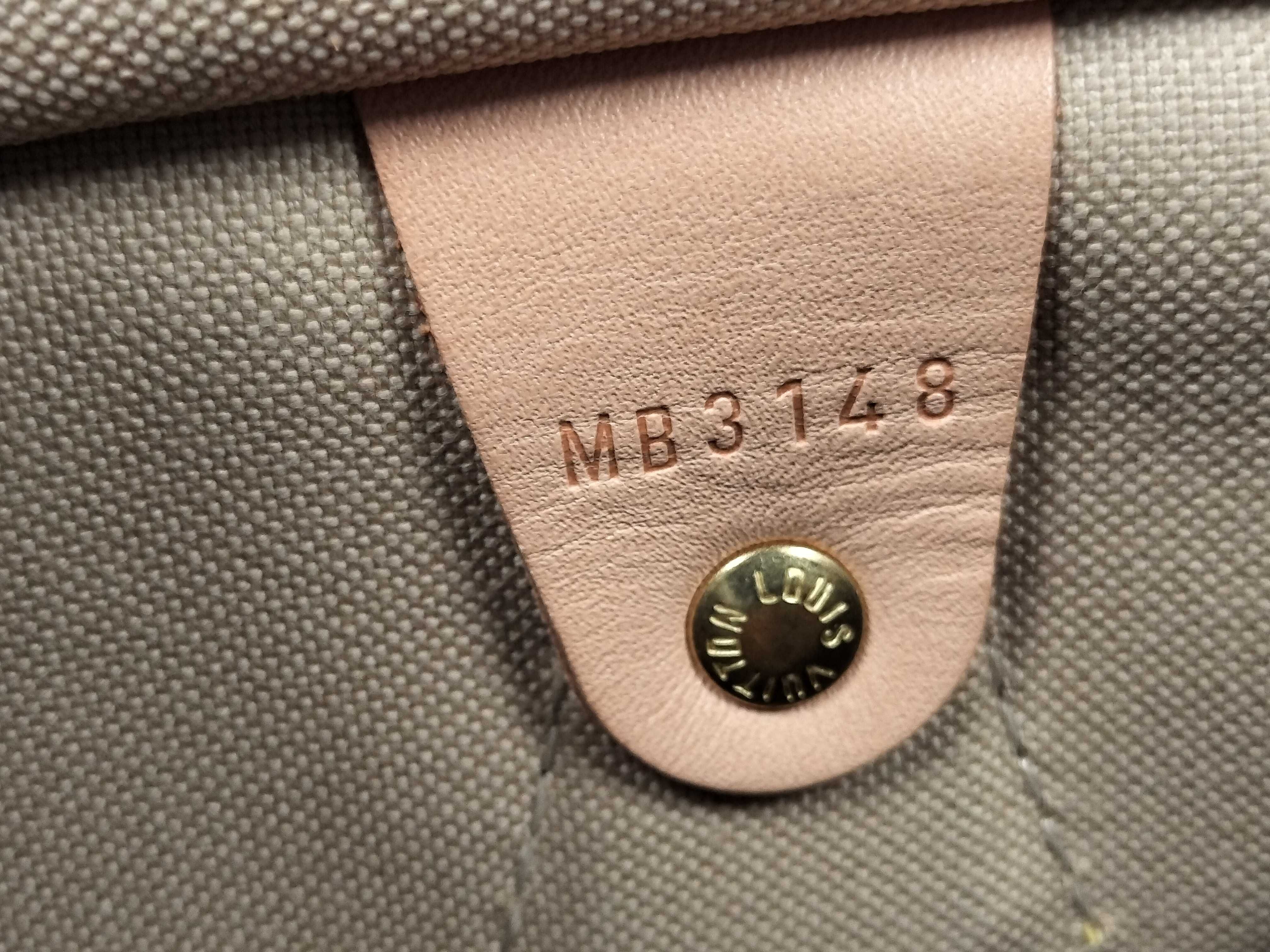 Damier Azur LV Damier Azur Speedy 30 N41533 MB3148 Boston Bag — view 15
