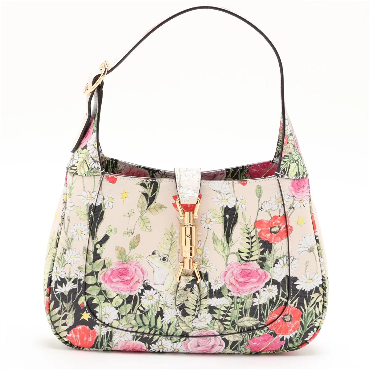 Jackie 1961 Leather Shoulder Bag, Multicolor 636709