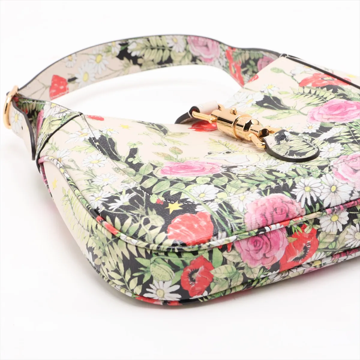Jackie 1961 Leather Shoulder Bag, Multicolor 636709 — view 4