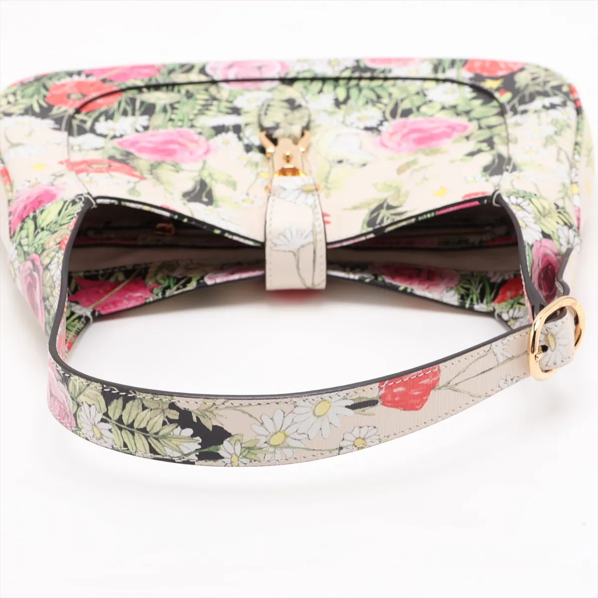 Jackie 1961 Leather Shoulder Bag, Multicolor 636709 — view 5