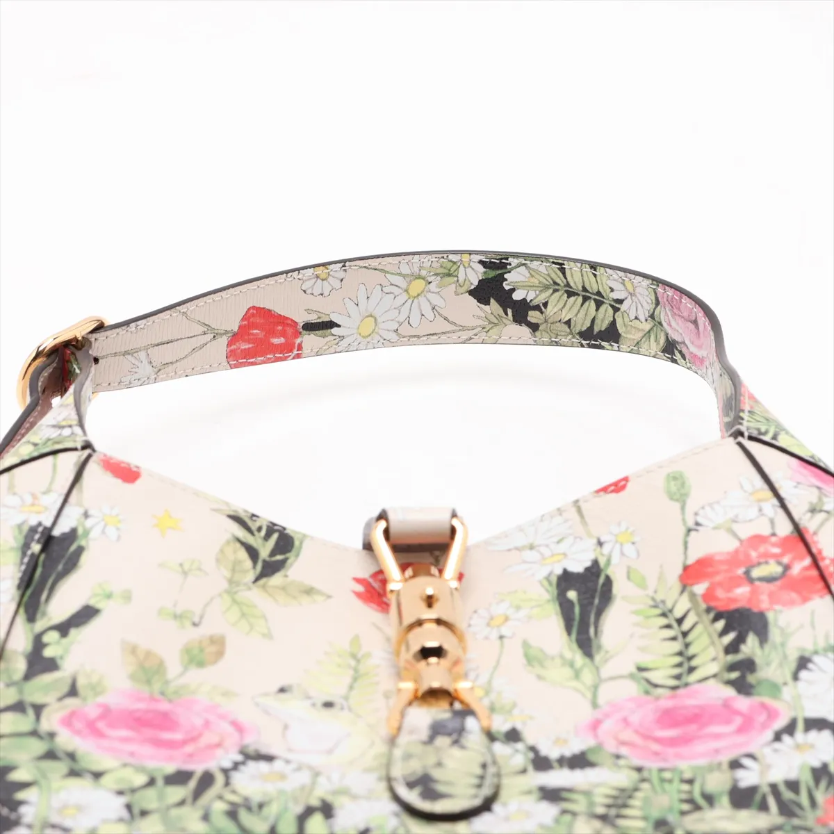 Jackie 1961 Leather Shoulder Bag, Multicolor 636709 — view 6