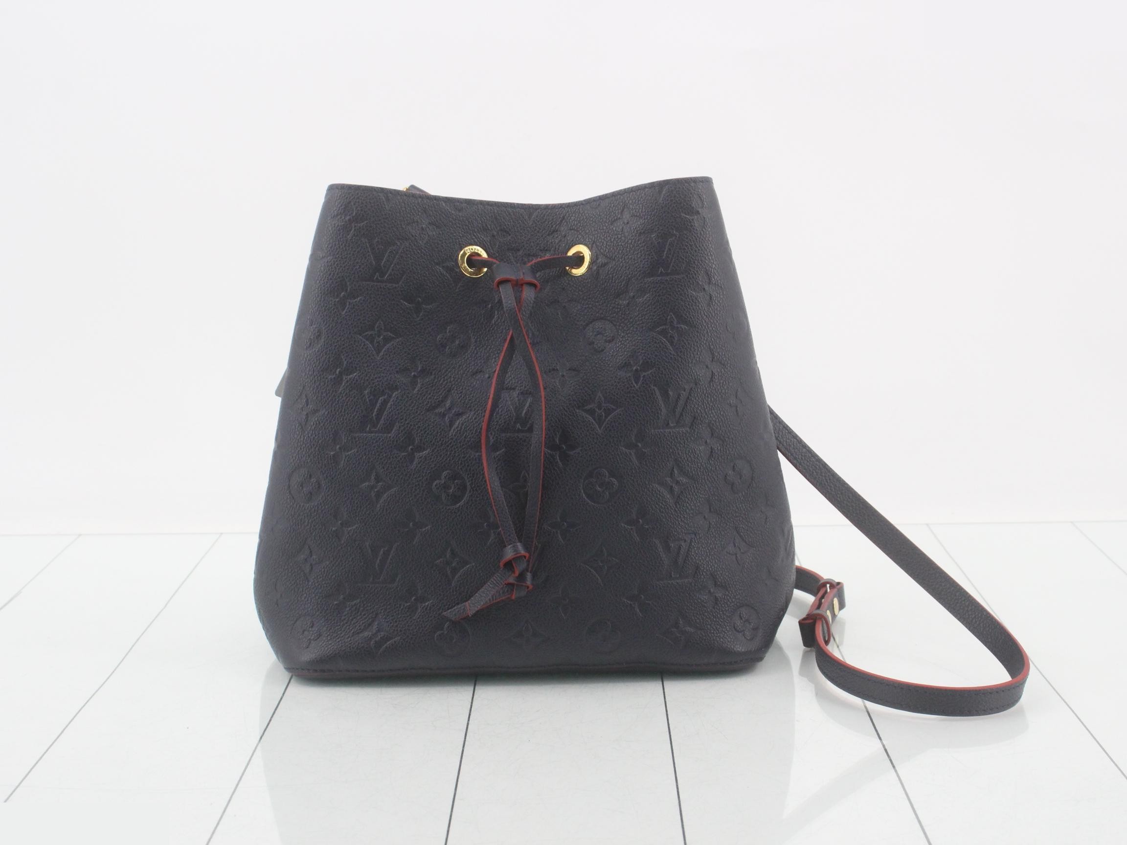 Monogram Empreinte NeoNoe Marine Rouge Shoulder Bag