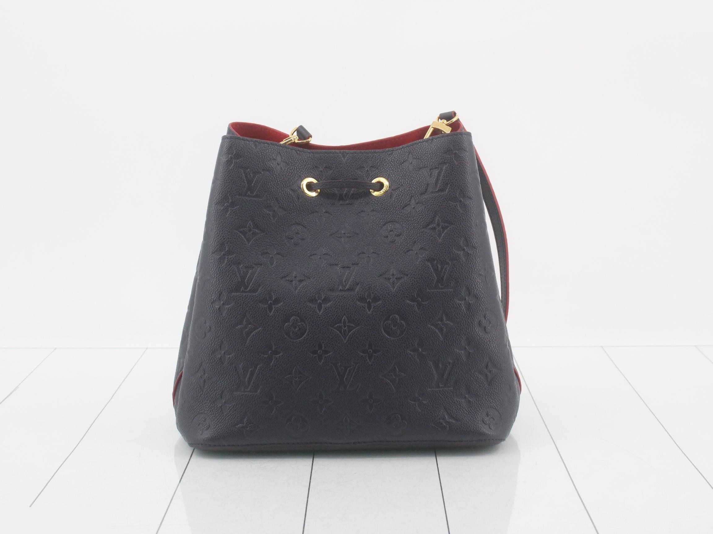 Monogram Empreinte NeoNoe Marine Rouge Shoulder Bag — view 2