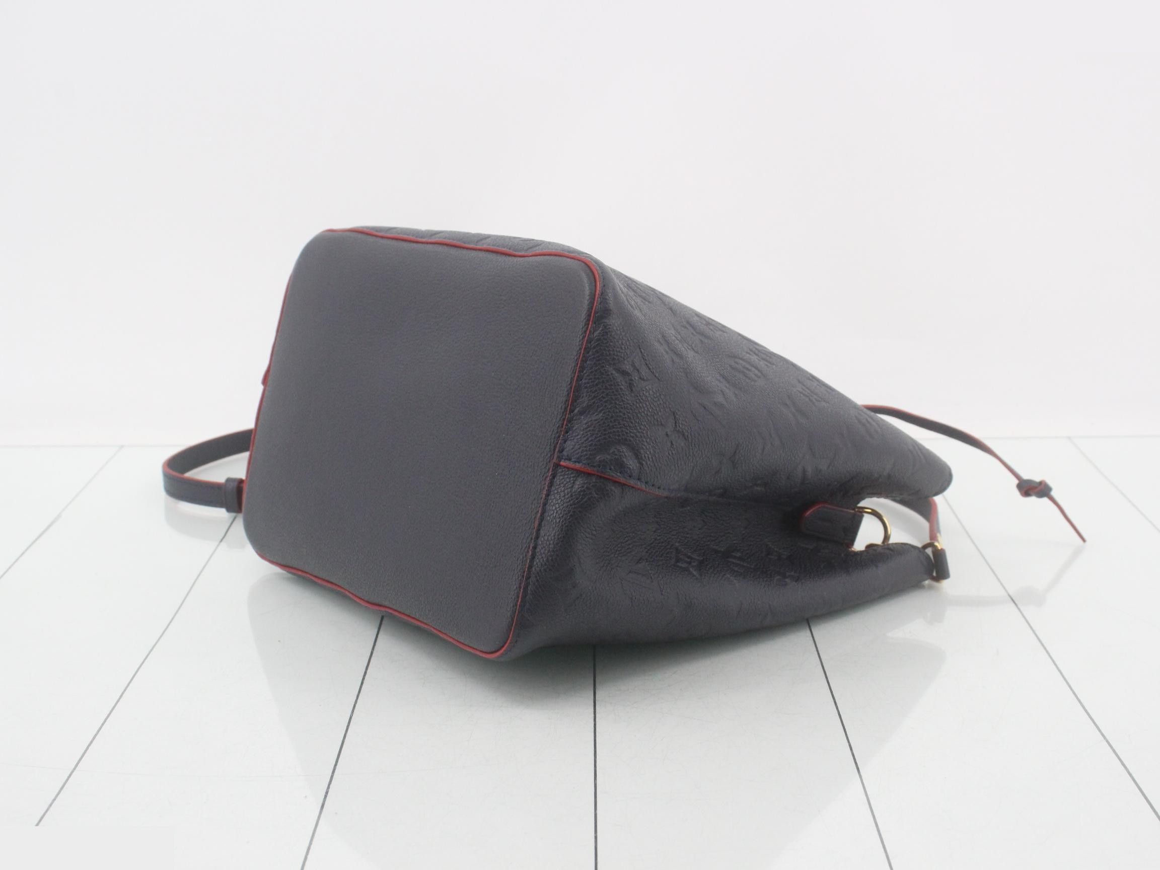 Monogram Empreinte NeoNoe Marine Rouge Shoulder Bag — view 6