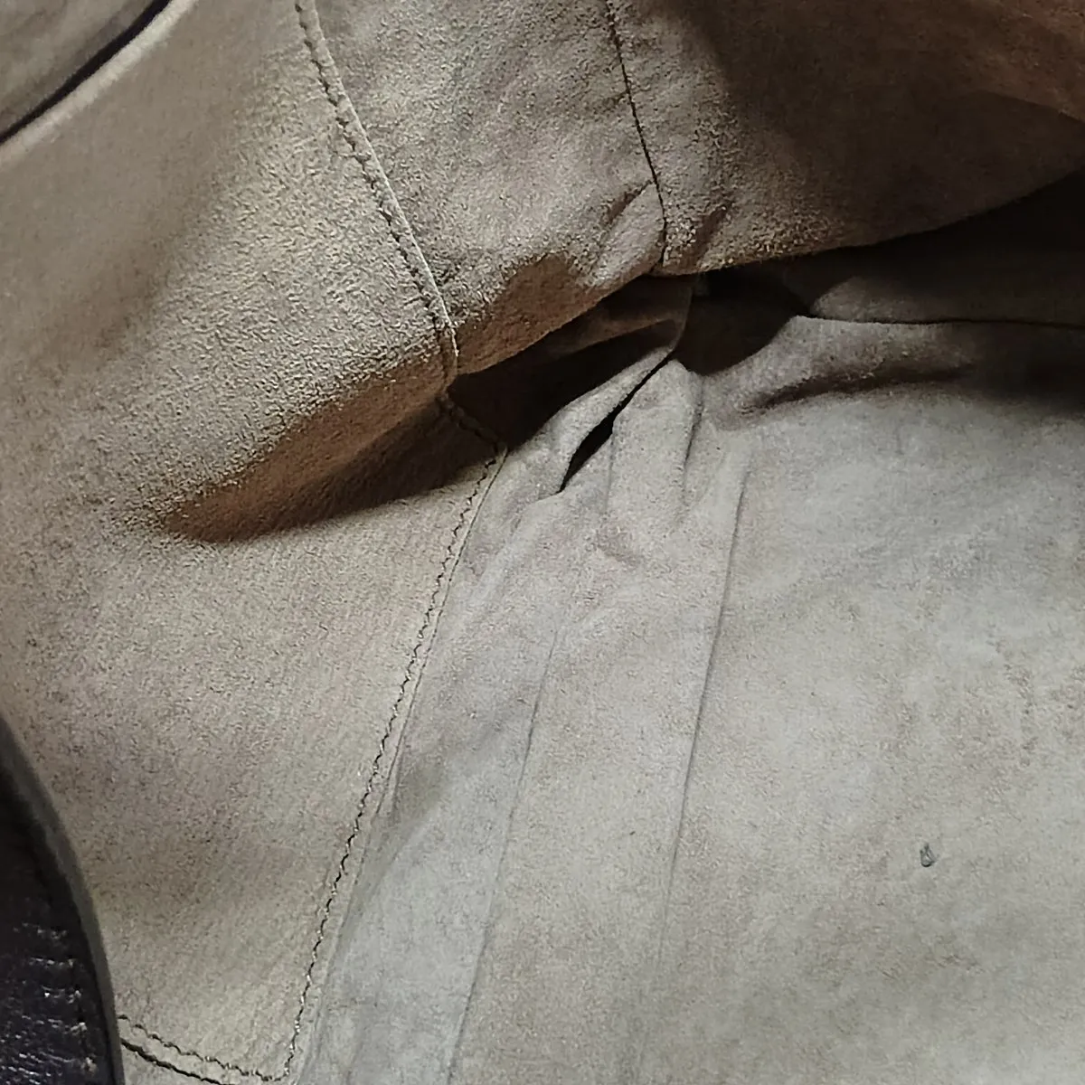 Intrecciato Leather Tote Bag, Brown — view 13