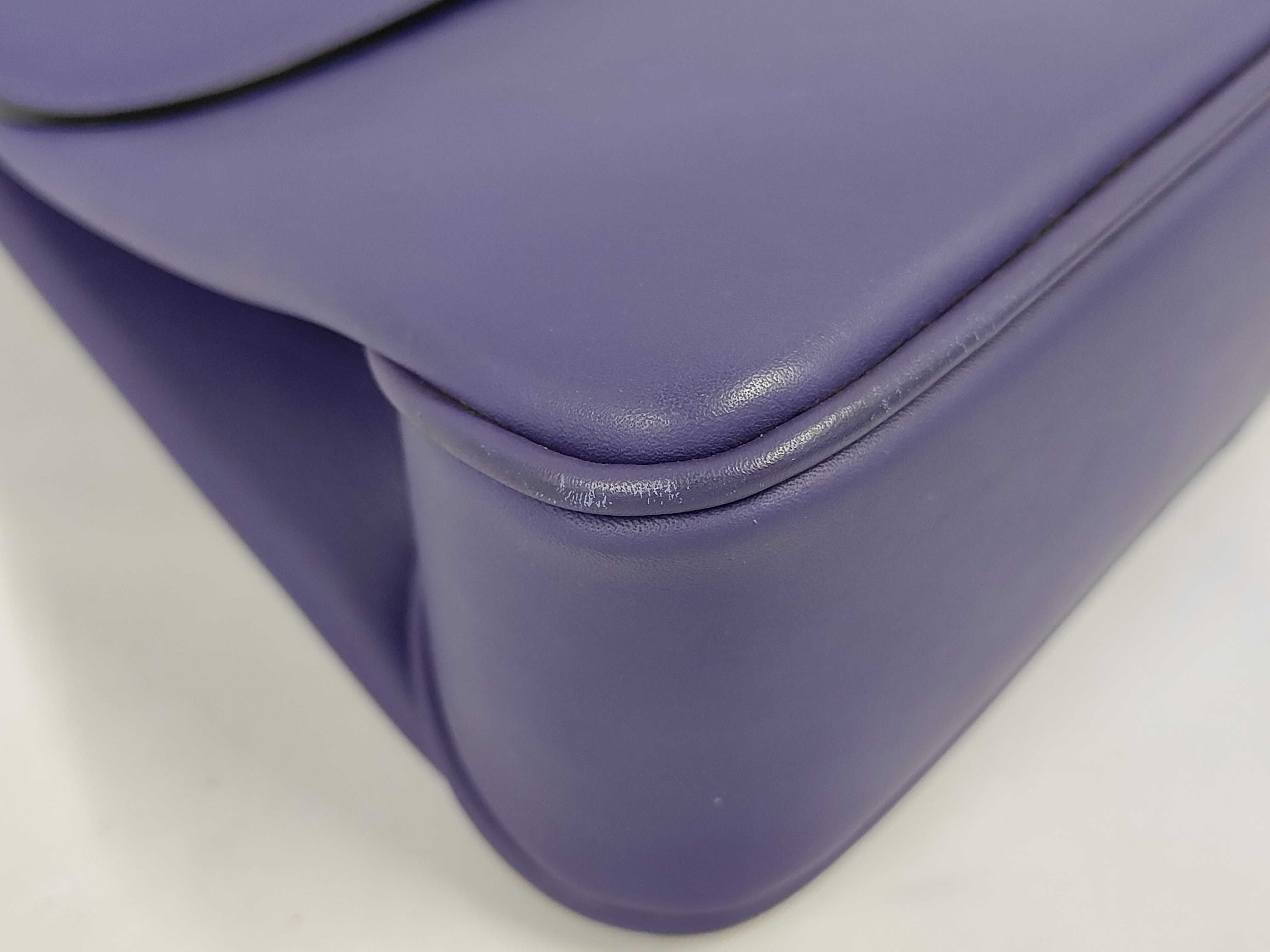 bag, purple shoulder bag — view 4
