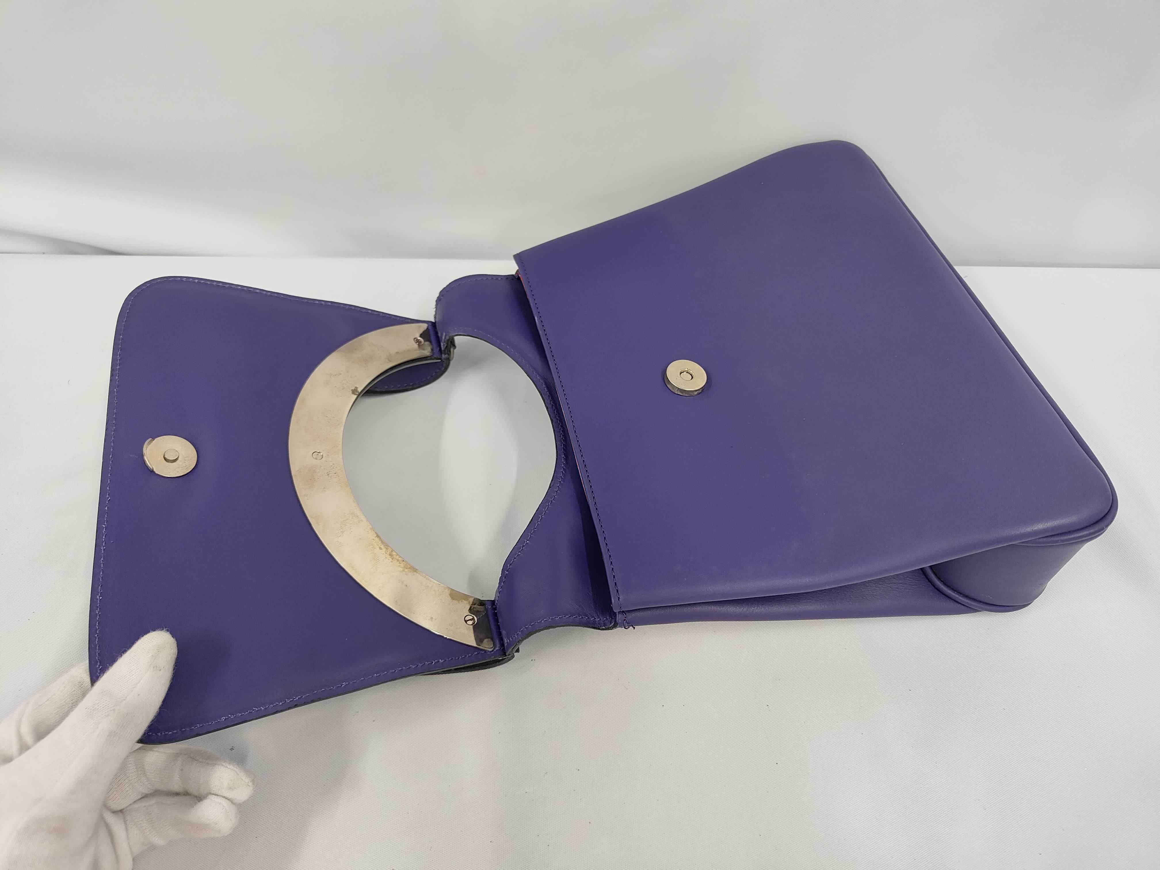 bag, purple shoulder bag — view 8