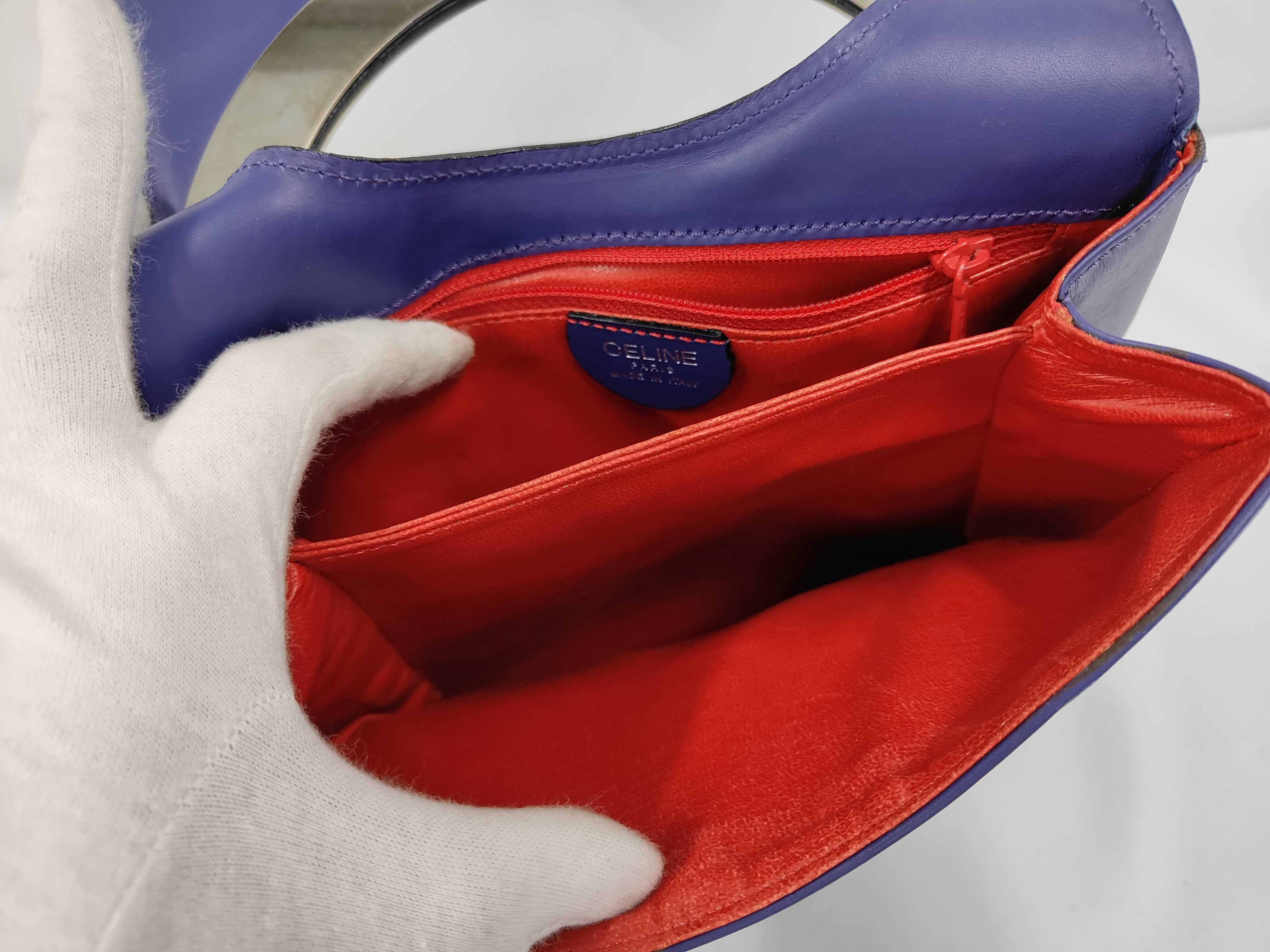 bag, purple shoulder bag — view 9