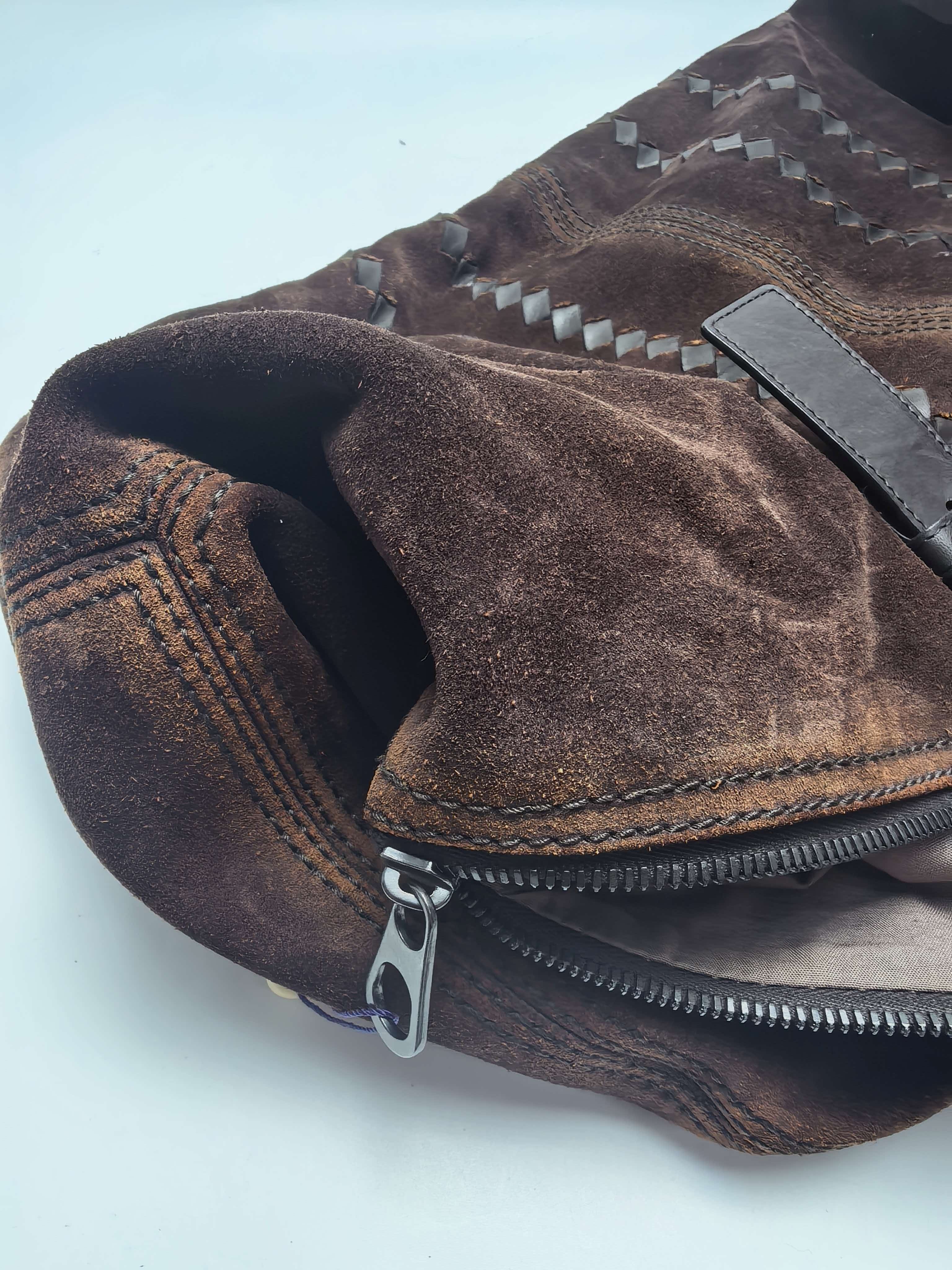 【*Shipped from: China*】BOTTEGA VENETA Suede Handbag — view 12