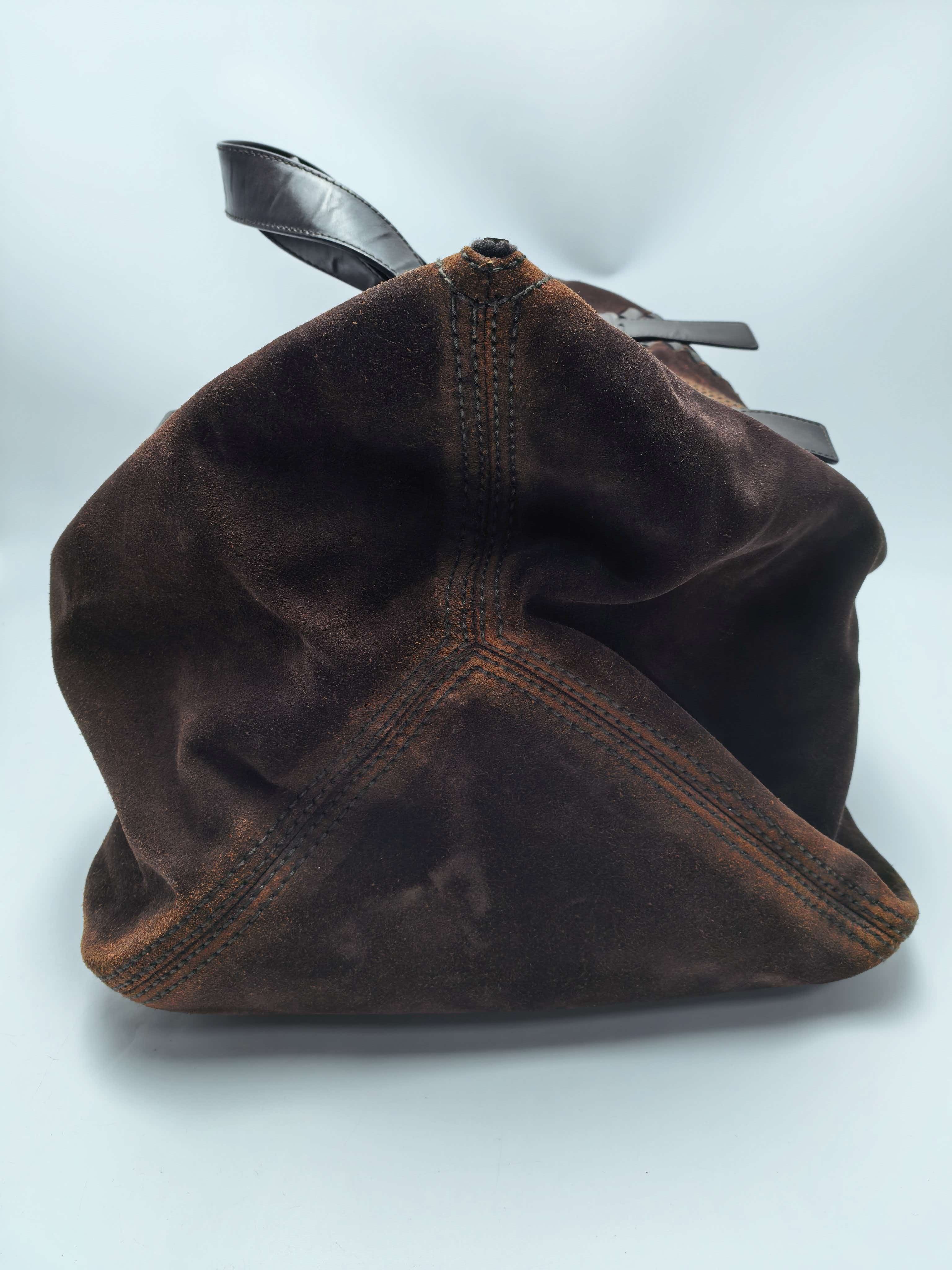 【*Shipped from: China*】BOTTEGA VENETA Suede Handbag — view 3