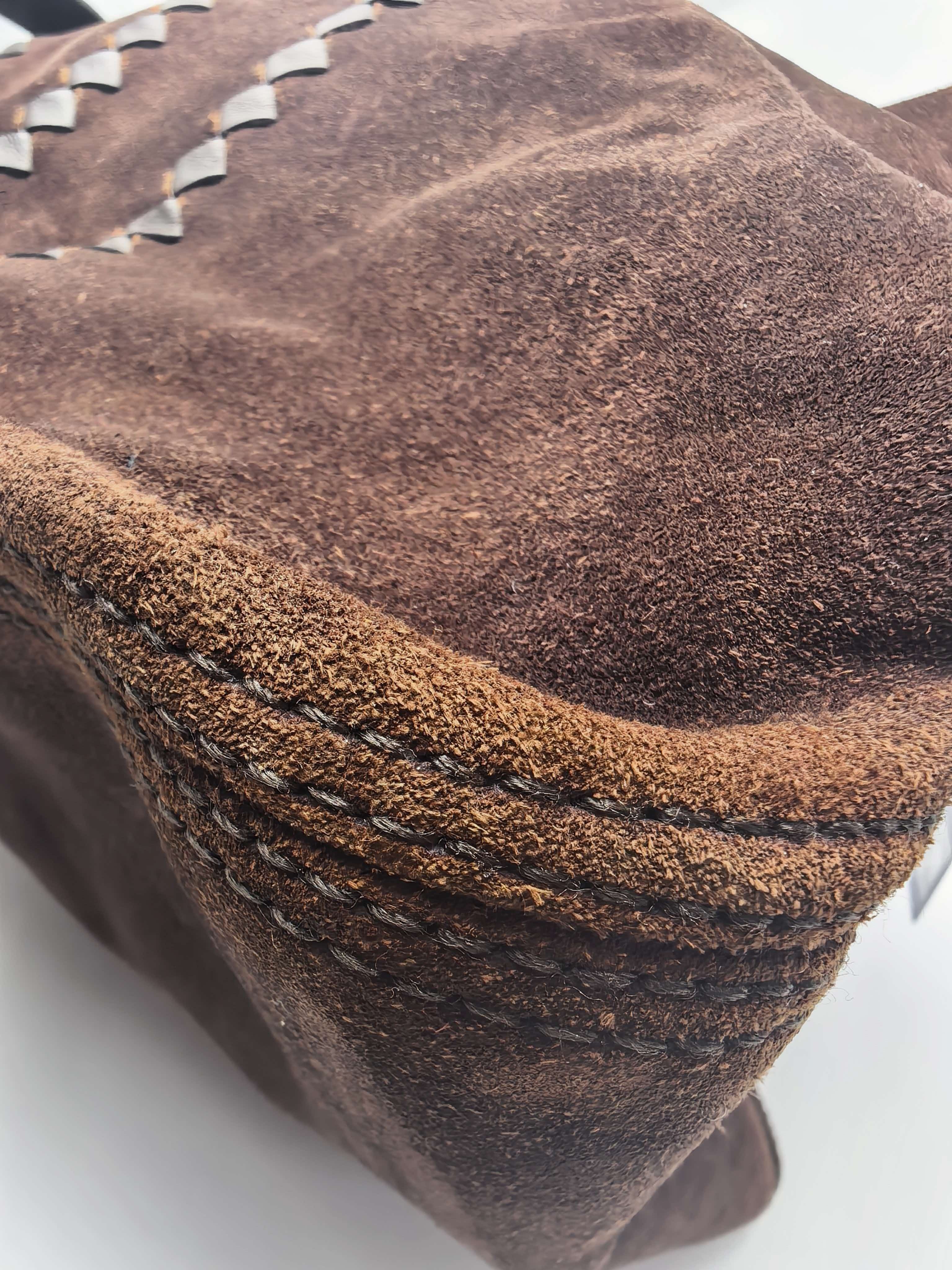【*Shipped from: China*】BOTTEGA VENETA Suede Handbag — view 6
