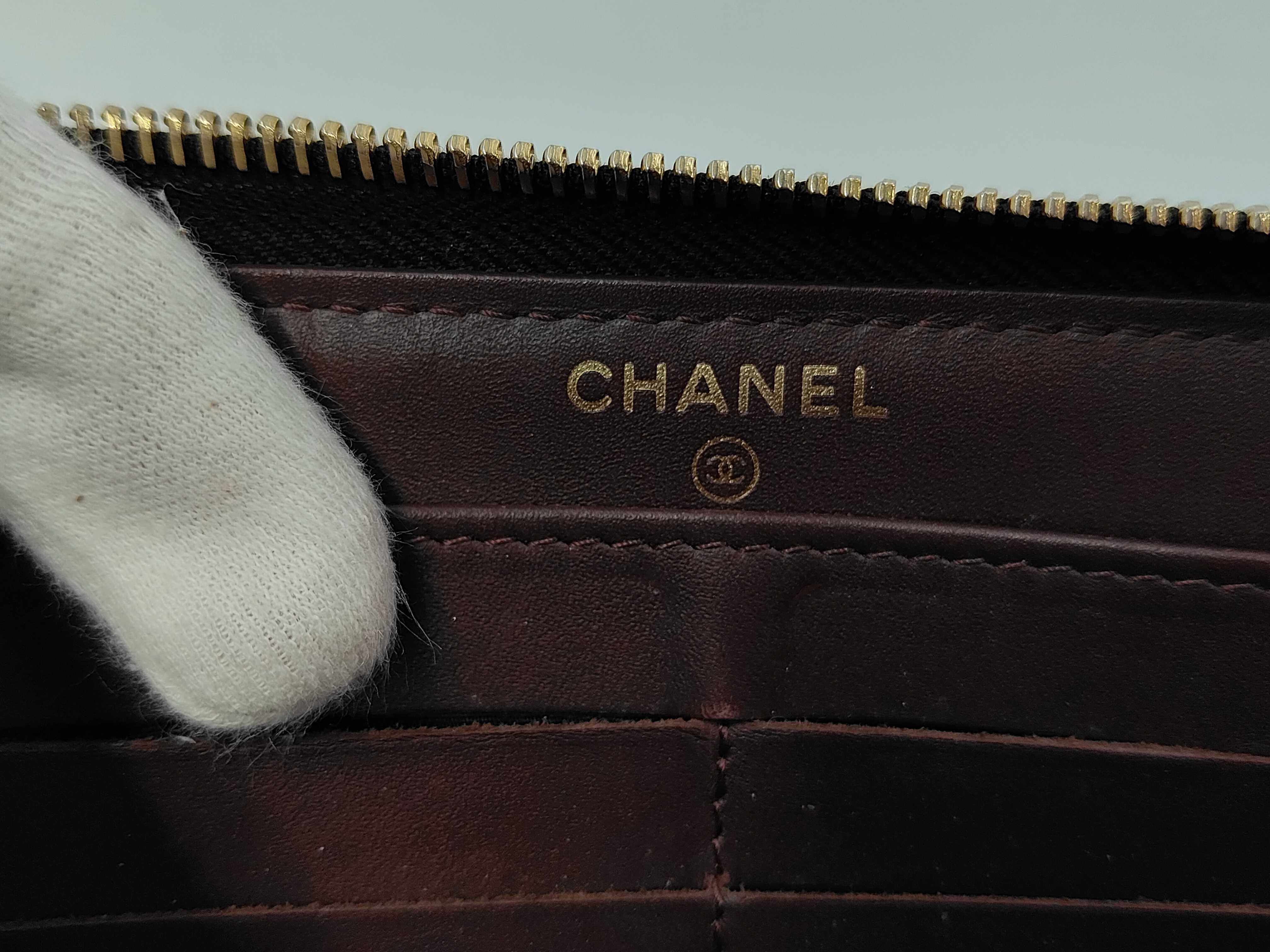 Caviar Skin Long Wallet — view 8