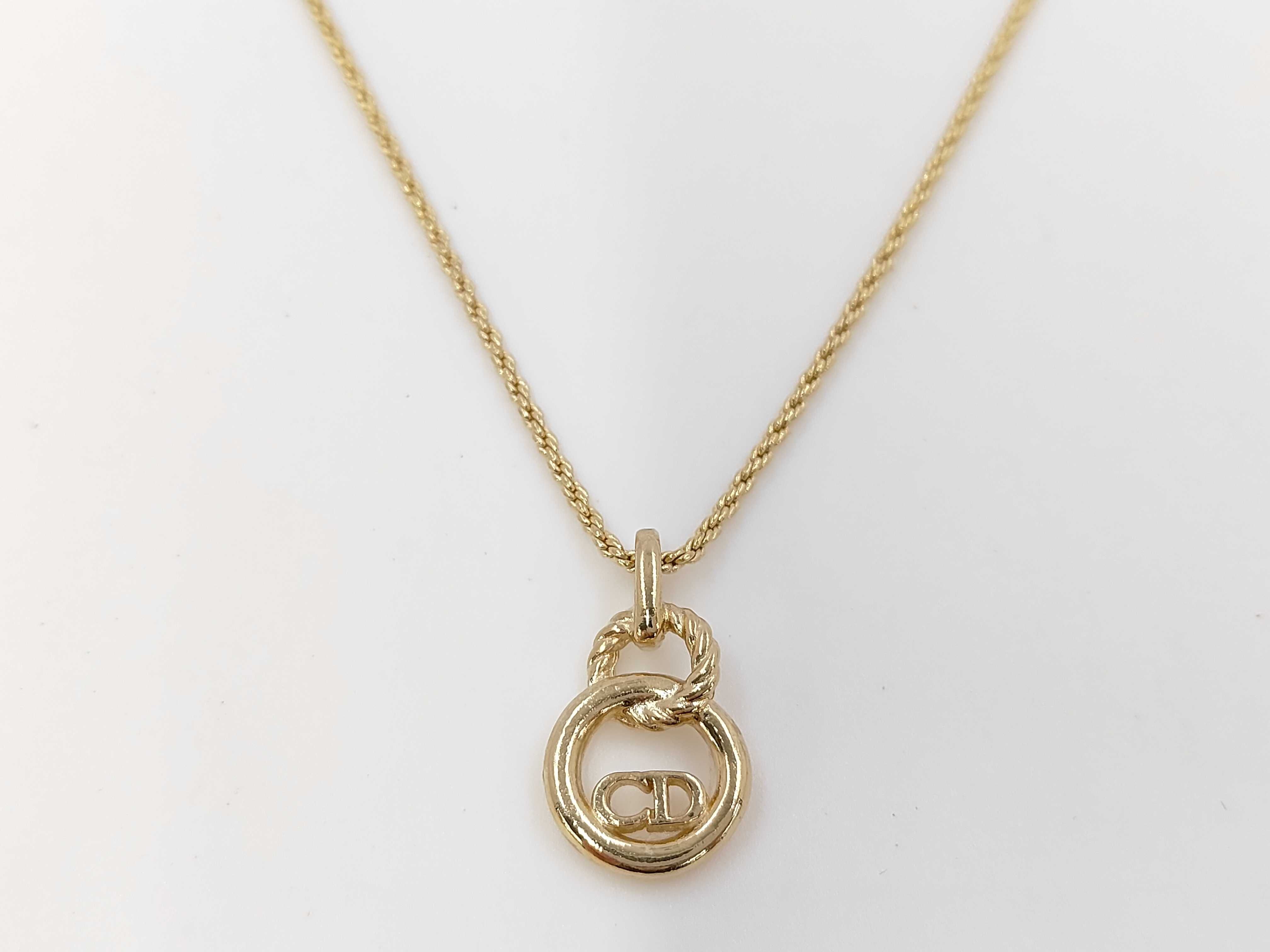 Circle CD Necklace