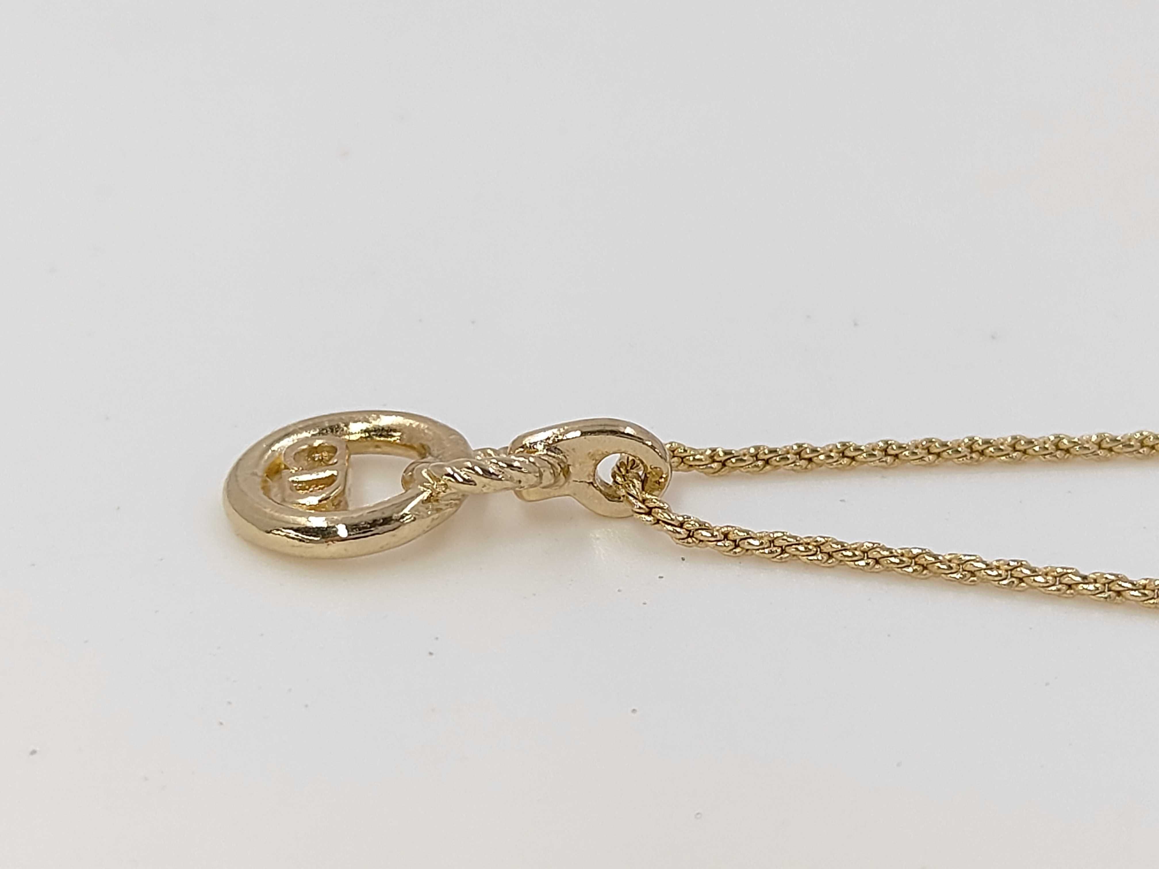 Circle CD Necklace — view 3