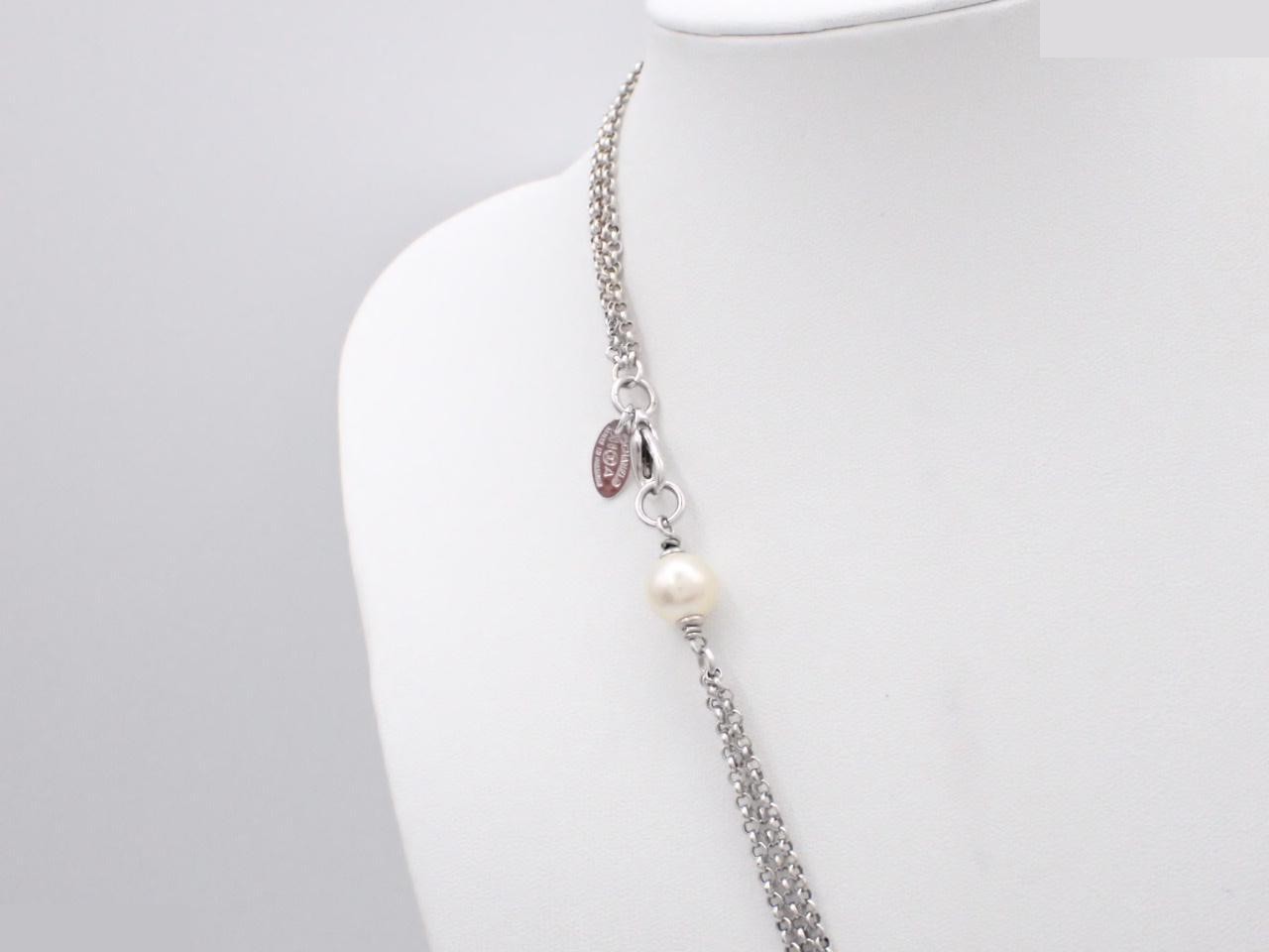 Necklace with Coco Mark, chain approximately 61cm long — view 2